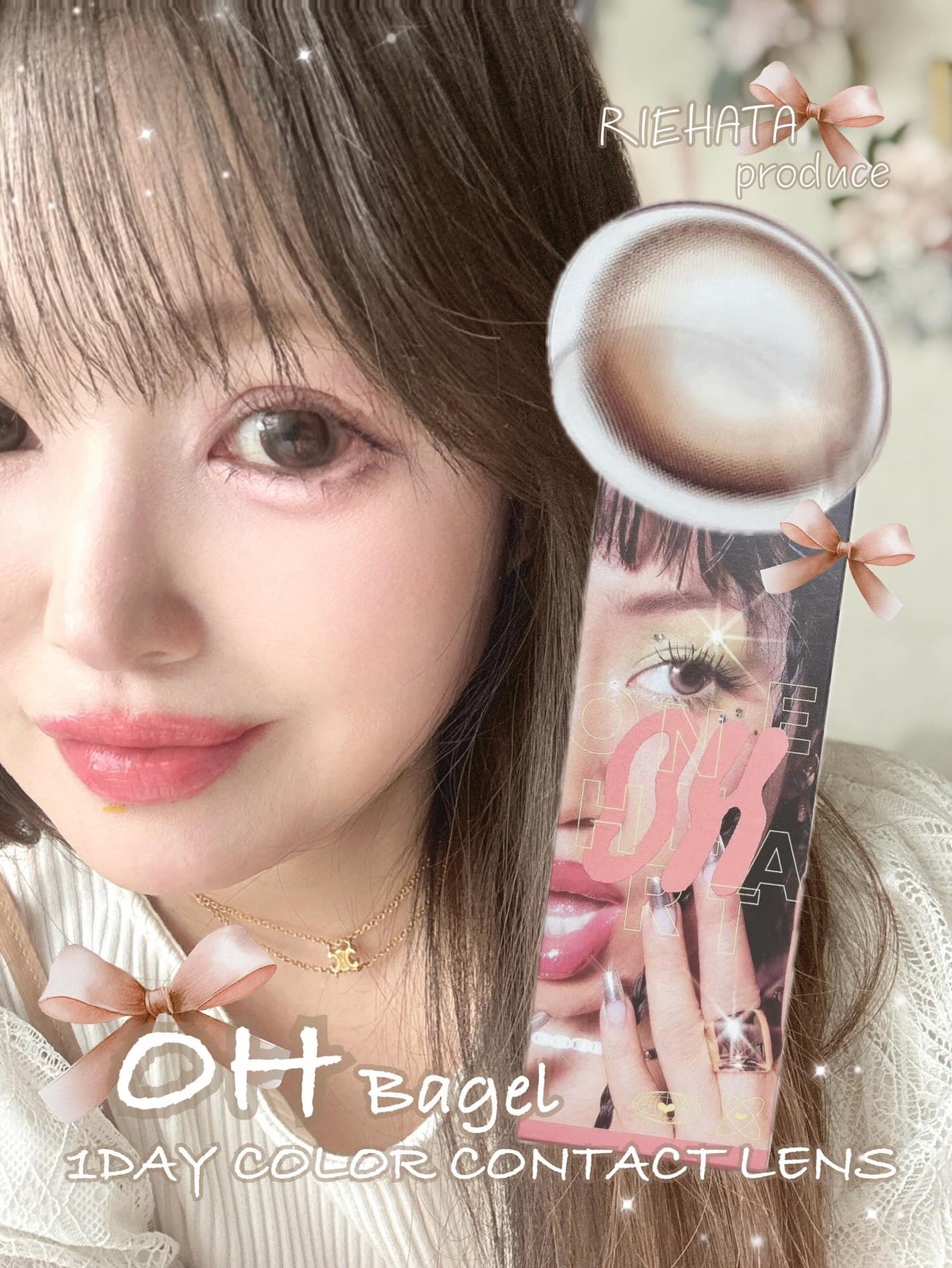 OH 1day/OH/ワンデー(1DAY)カラコンを使ったクチコミ(1枚目)