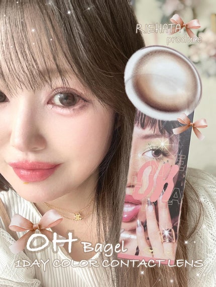 OH 1day/OH/ワンデー(1DAY)カラコンを使ったクチコミ(1枚目)
