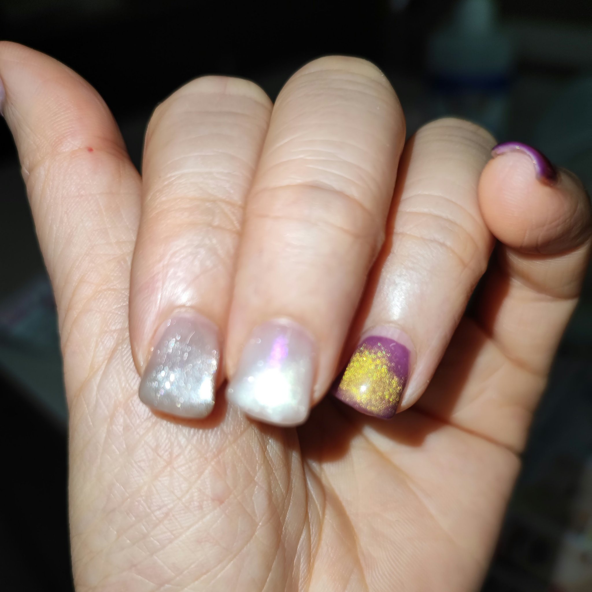 Water Color Magnet Gel/BORN PRETTY/ジェルネイルを使ったクチコミ（2枚目）