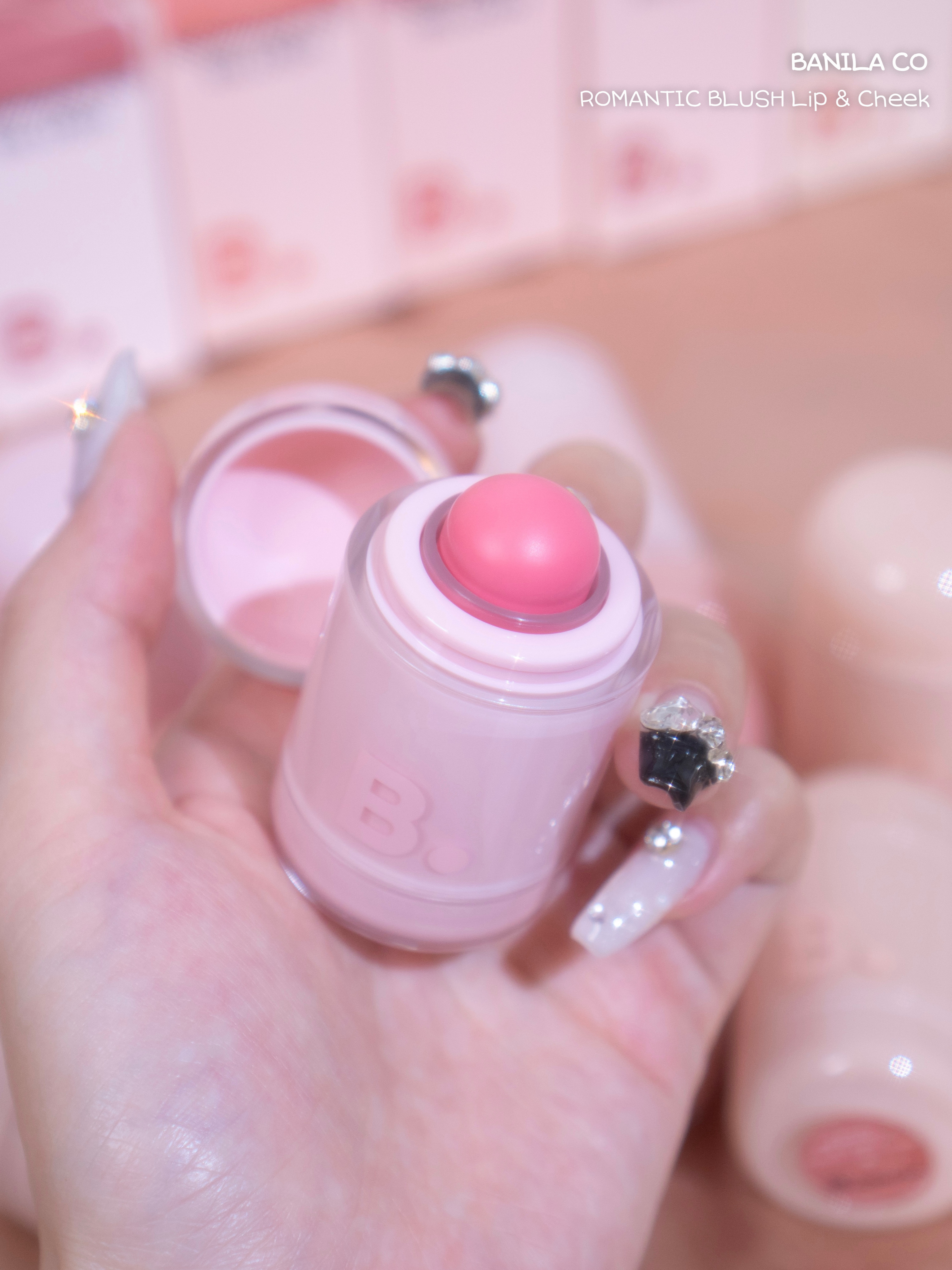 バニラコ ロマンティック ブラッシュ リップ＆チーク/BANILA CO/口紅を使ったクチコミ（3枚目）