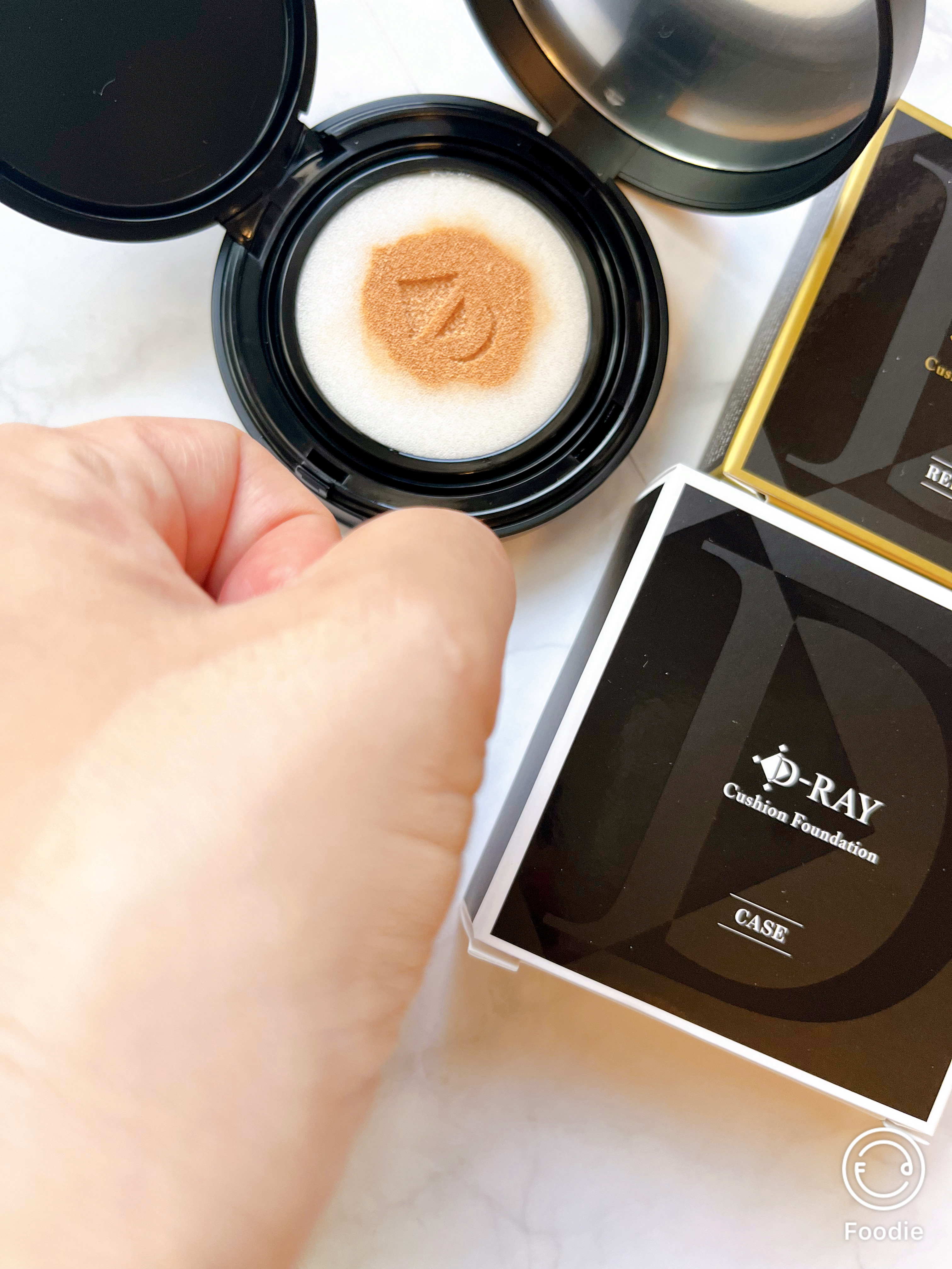 D-クッションファンデーション/D-RAY/クッションファンデーションを使ったクチコミ（3枚目）