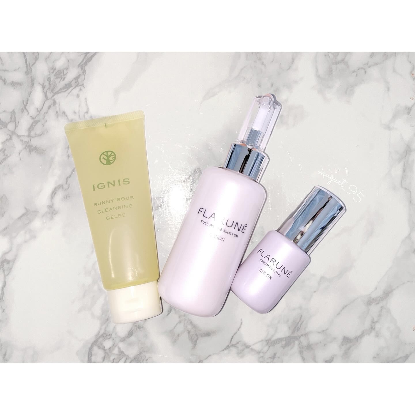 フラルネ フルリファイン ミルク f EM 200g/ALBION/乳液を使ったクチコミ（1枚目）