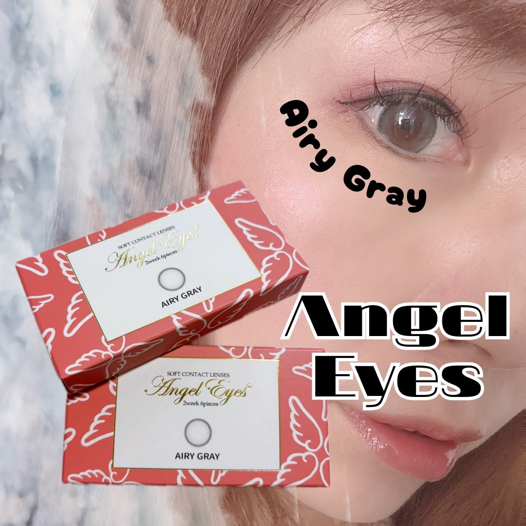 エンジェルアイズツーウィークUVM/Angel Eyes/カラーコンタクトレンズを使ったクチコミ(1枚目)