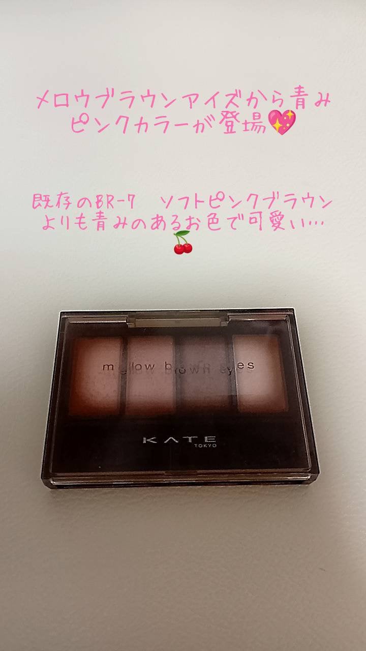 ケイト メロウブラウンアイズ/KATE/アイシャドウパレットを使ったクチコミ(2枚目)
