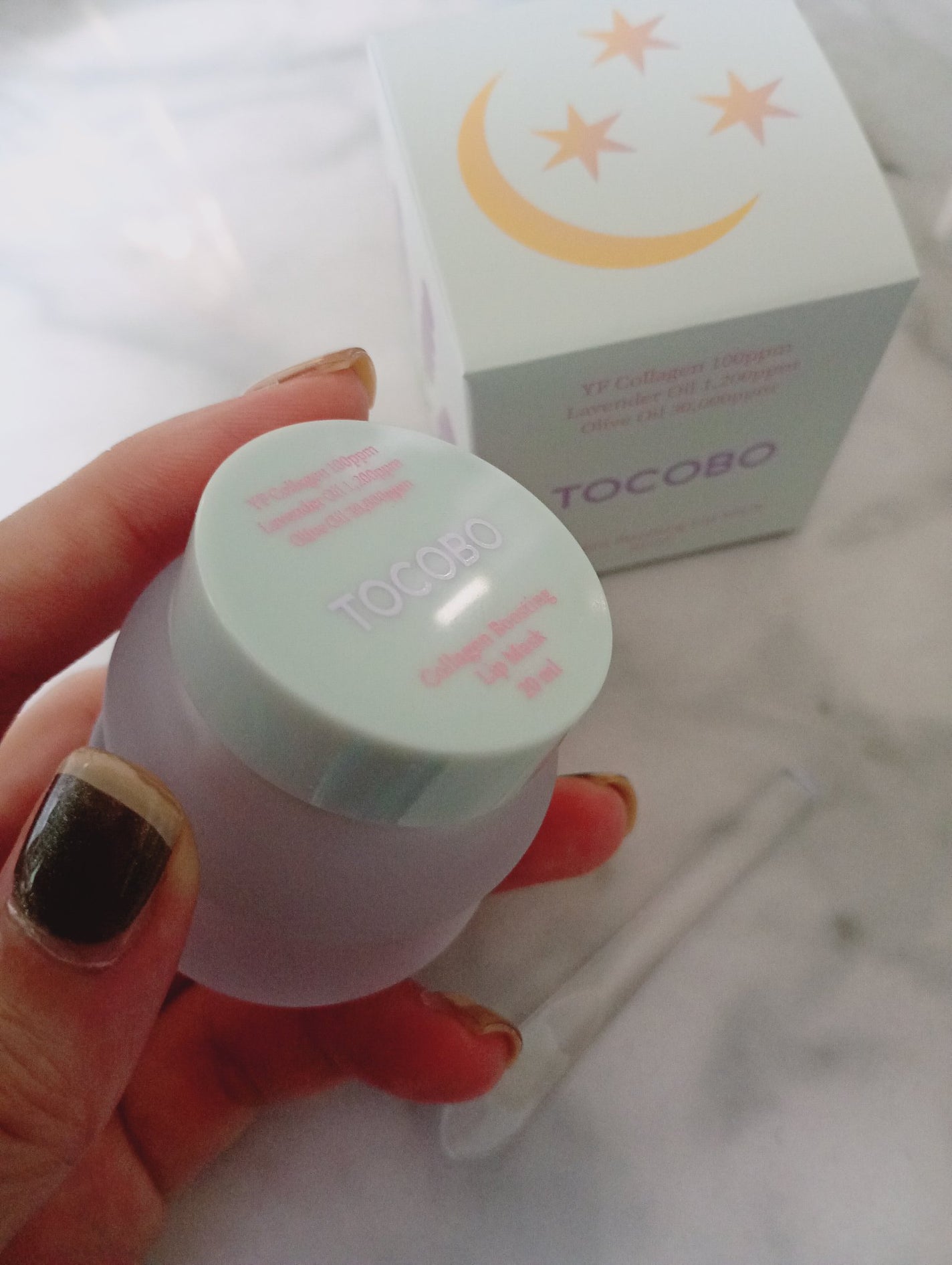 コラーゲンブースティングリップマスク/TOCOBO/リップマスクを使ったクチコミ(1枚目)
