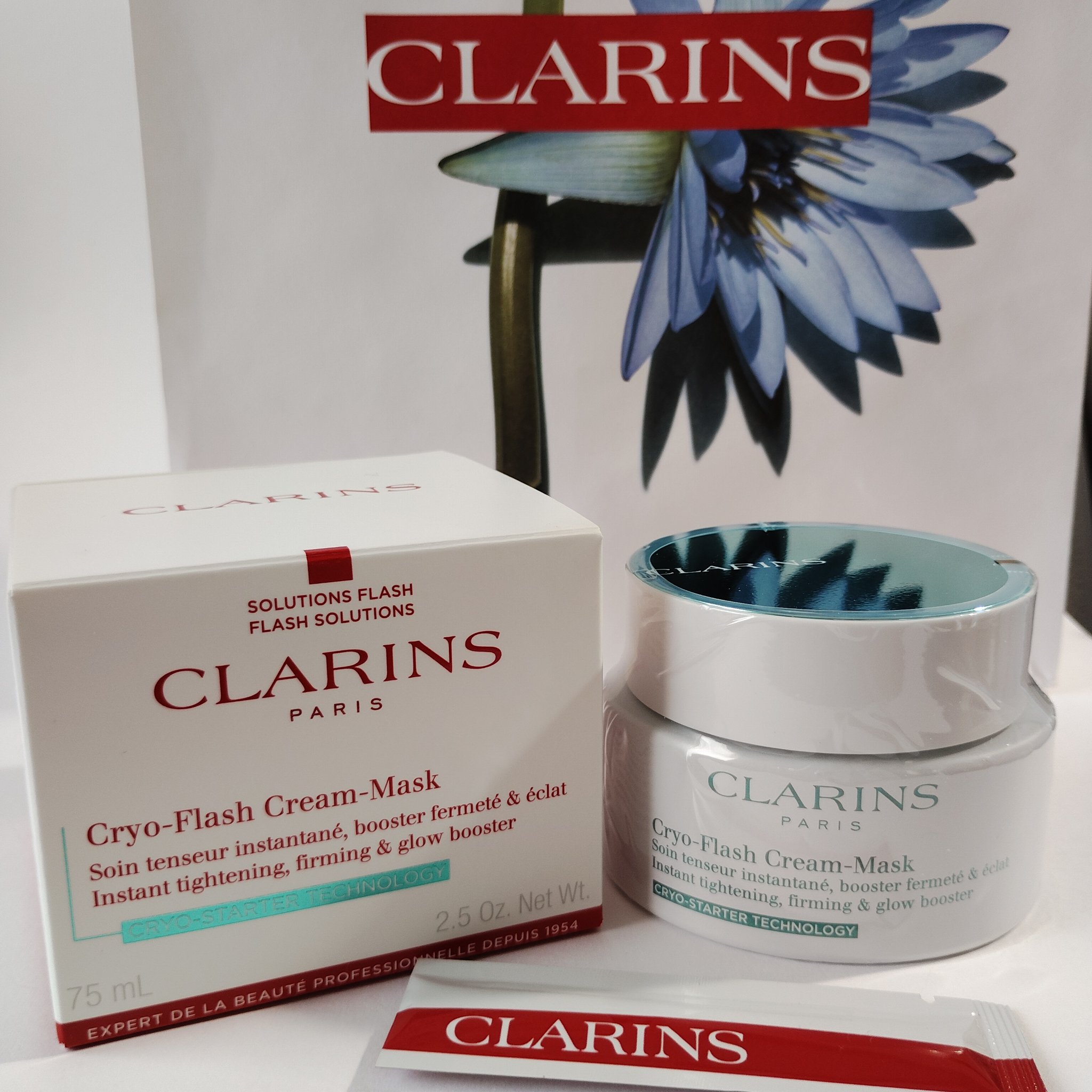 クライオ‐フラッシュ クリーム マスク/CLARINS/フェイスクリームを使ったクチコミ（1枚目）
