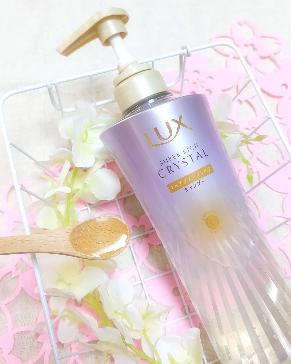 ラックス スーパーリッチクリスタル マルチダメージリペア ヘアオイル/LUX/ヘアオイルを使ったクチコミ（2枚目）