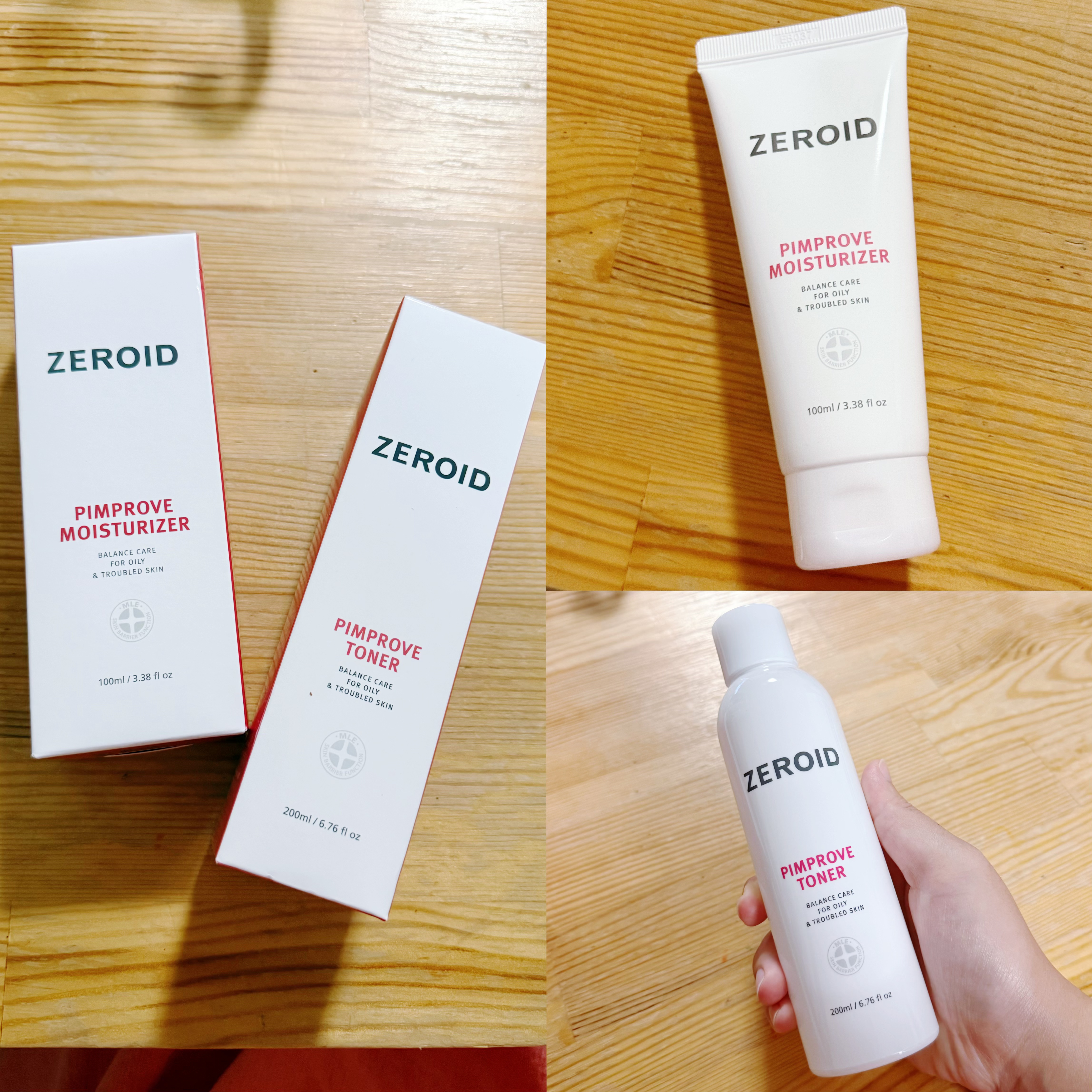 ピンプローブモイスチャーライザー/ZEROID/フェイスクリームを使ったクチコミ（1枚目）