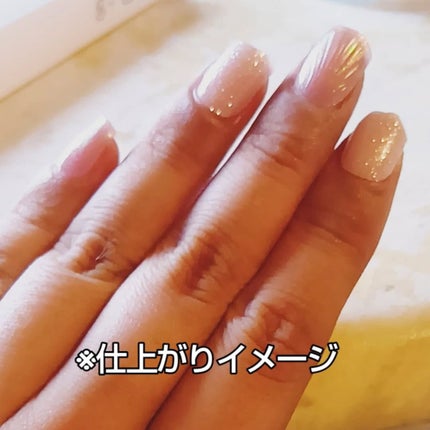 セミキュアジェルネイル(ハンド)/ohora/ネイルシールを使ったクチコミ(6枚目)