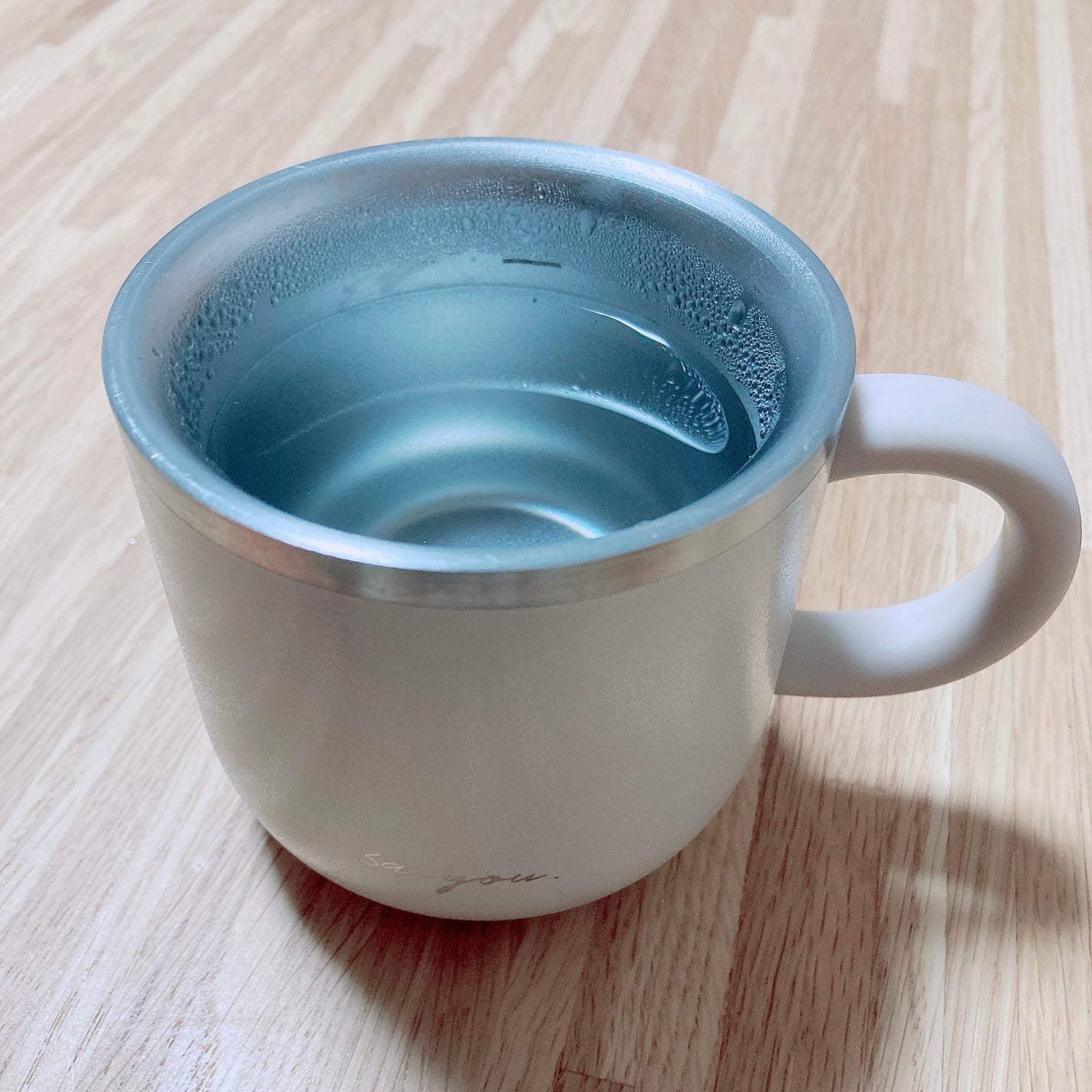 白湯専科マグカップ/ドウシシャ/その他を使ったクチコミ(1枚目)