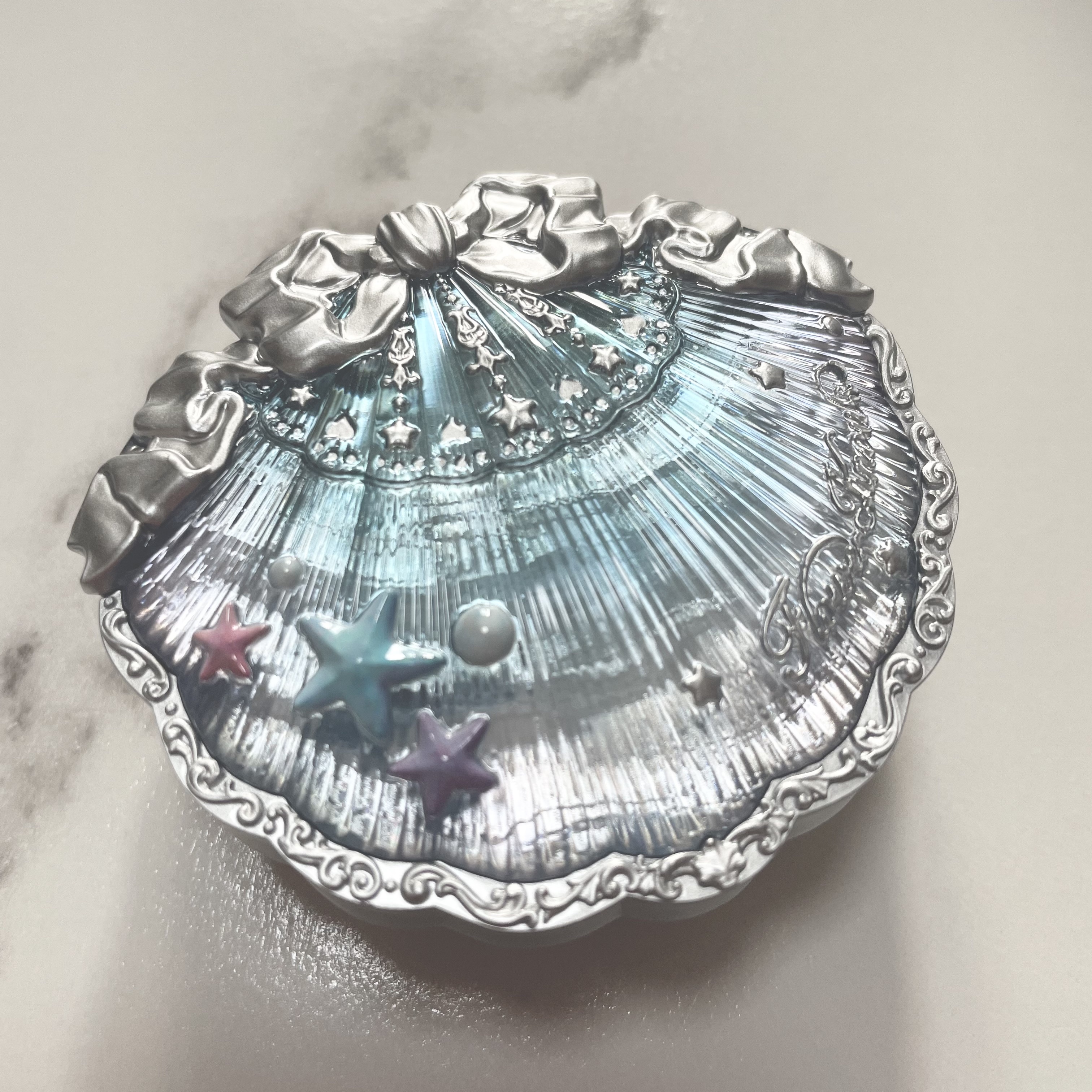 シェルズジュエルコレクション サテンチーク 03 Coral Seashell/FlowerKnows/パウダーチークを使ったクチコミ（1枚目）