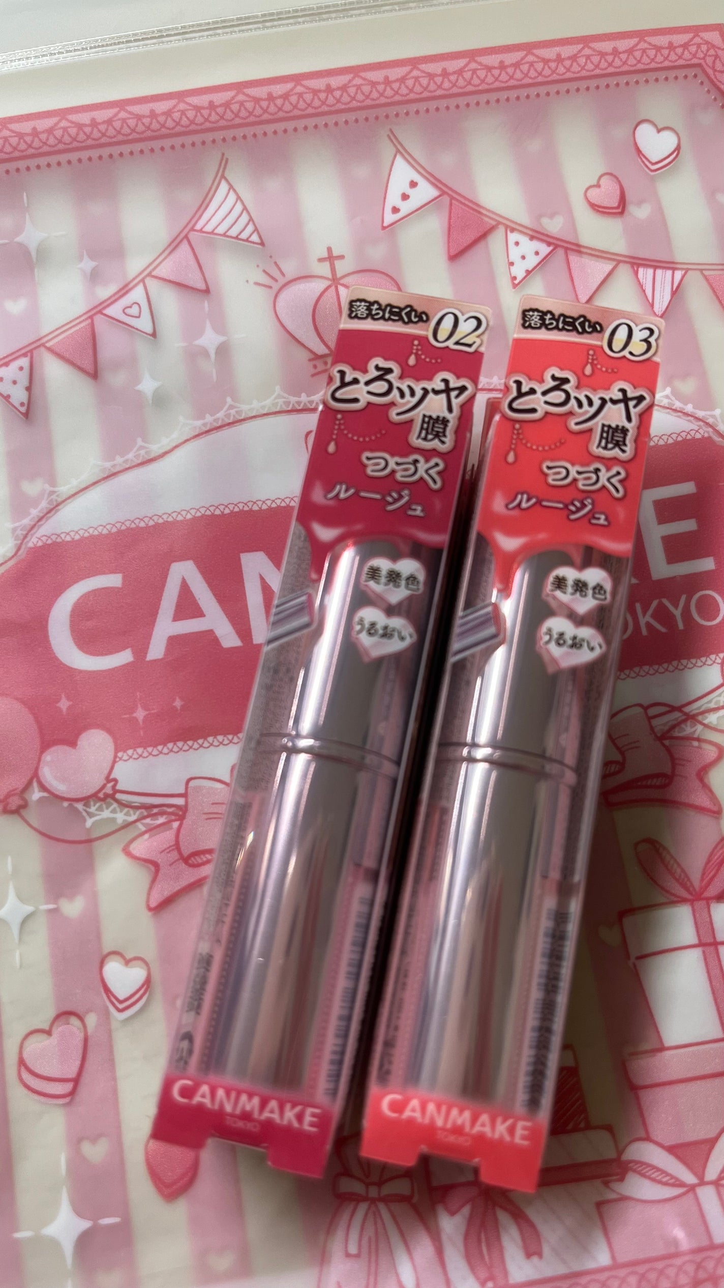 ラスターヴェールルージュ/キャンメイク/口紅を使ったクチコミ(1枚目)