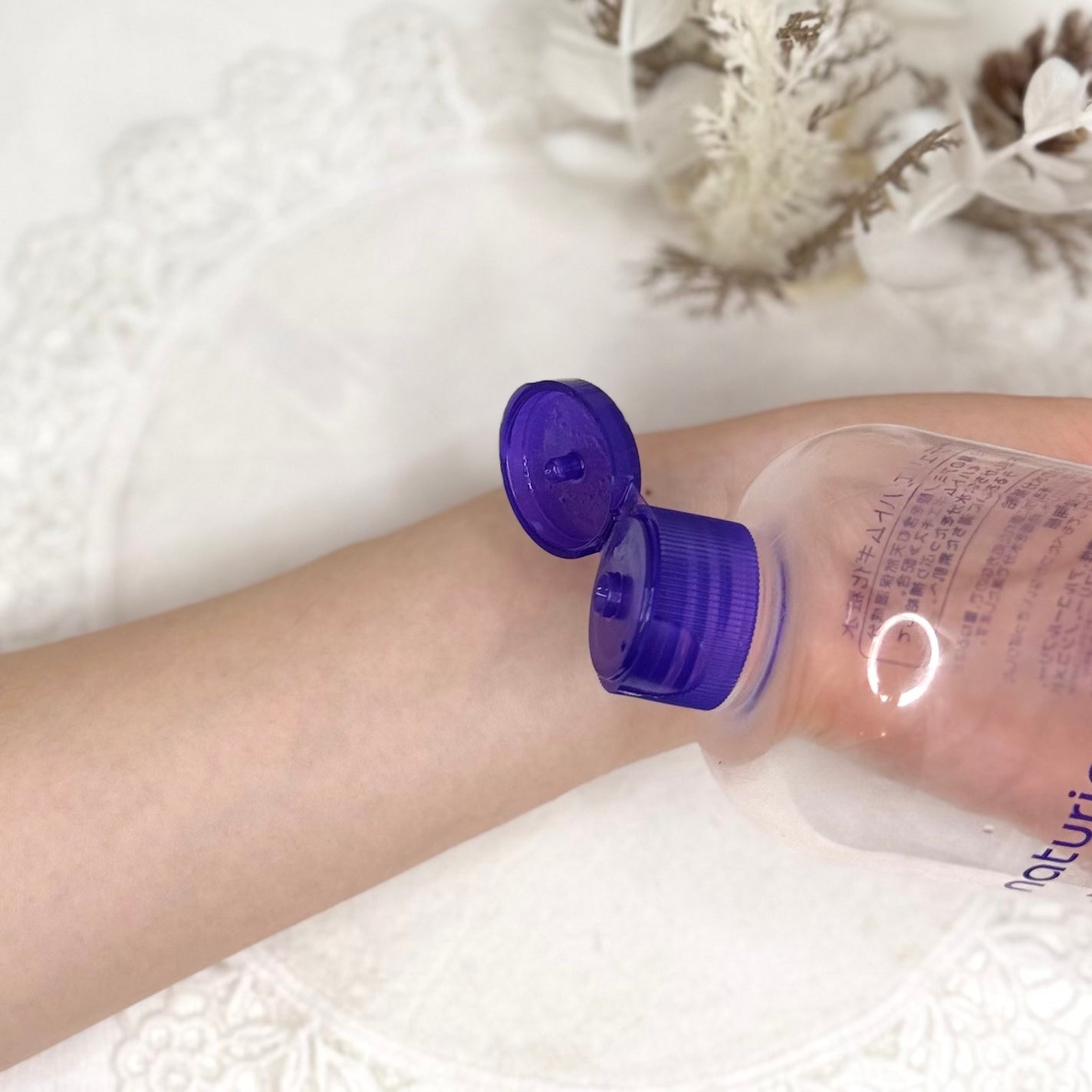 ハトムギ化粧水(ナチュリエ スキンコンディショナー R )/ナチュリエ/化粧水を使ったクチコミ(4枚目)