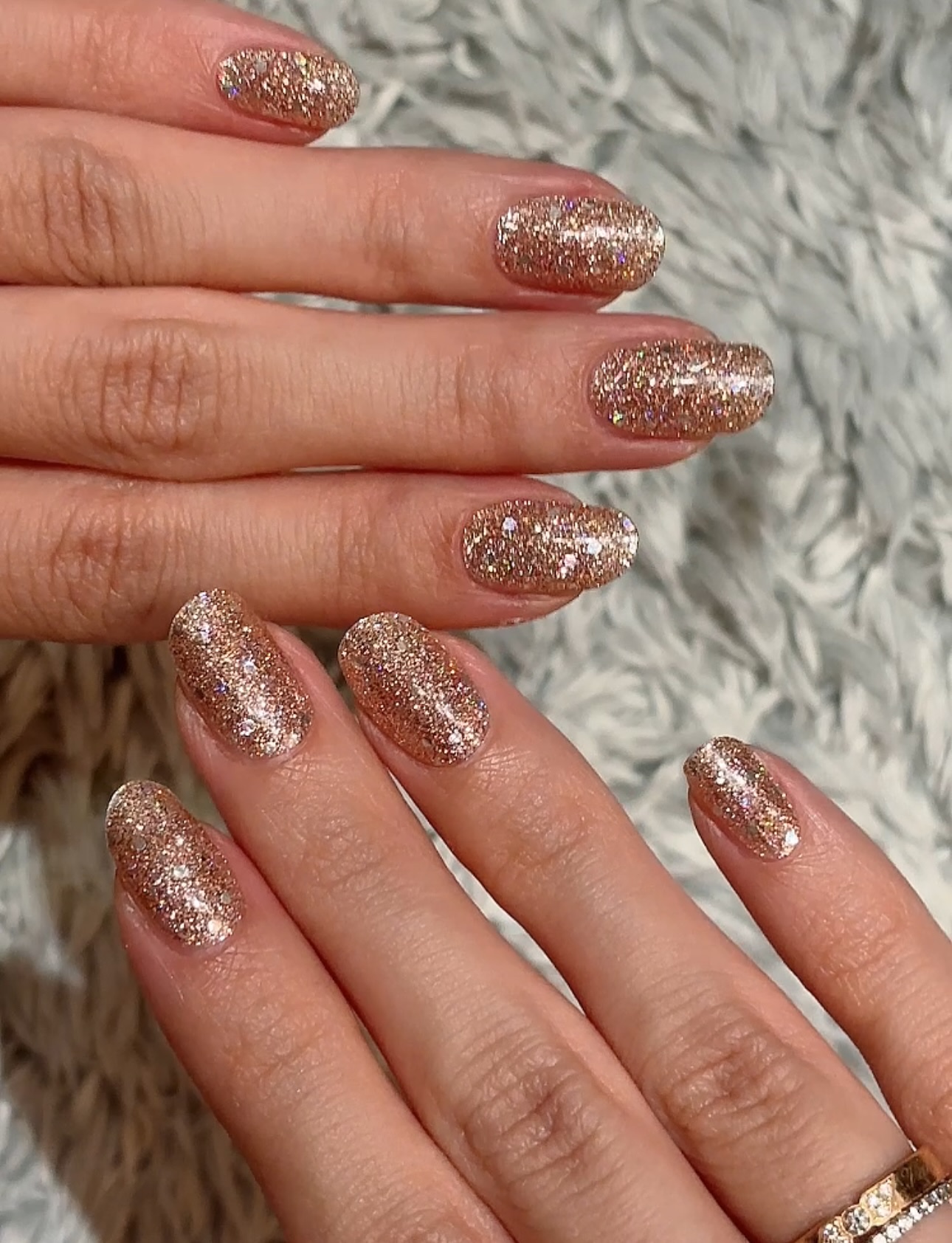 セミキュアジェルネイル（ハンド）/ohora/ネイルシールを使ったクチコミ（2枚目）