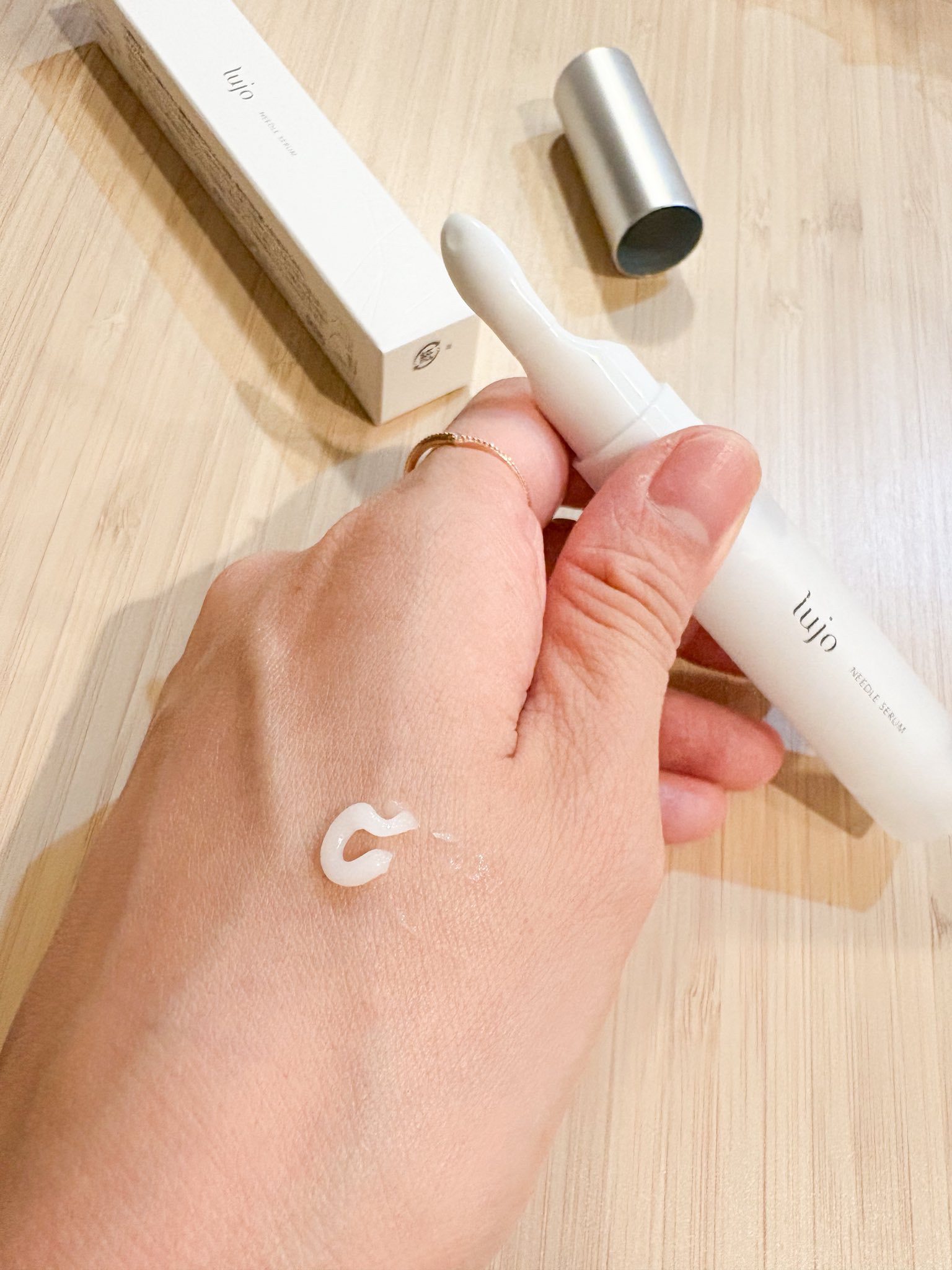 lujo ニードルセラム/lujo/美容液を使ったクチコミ（3枚目）