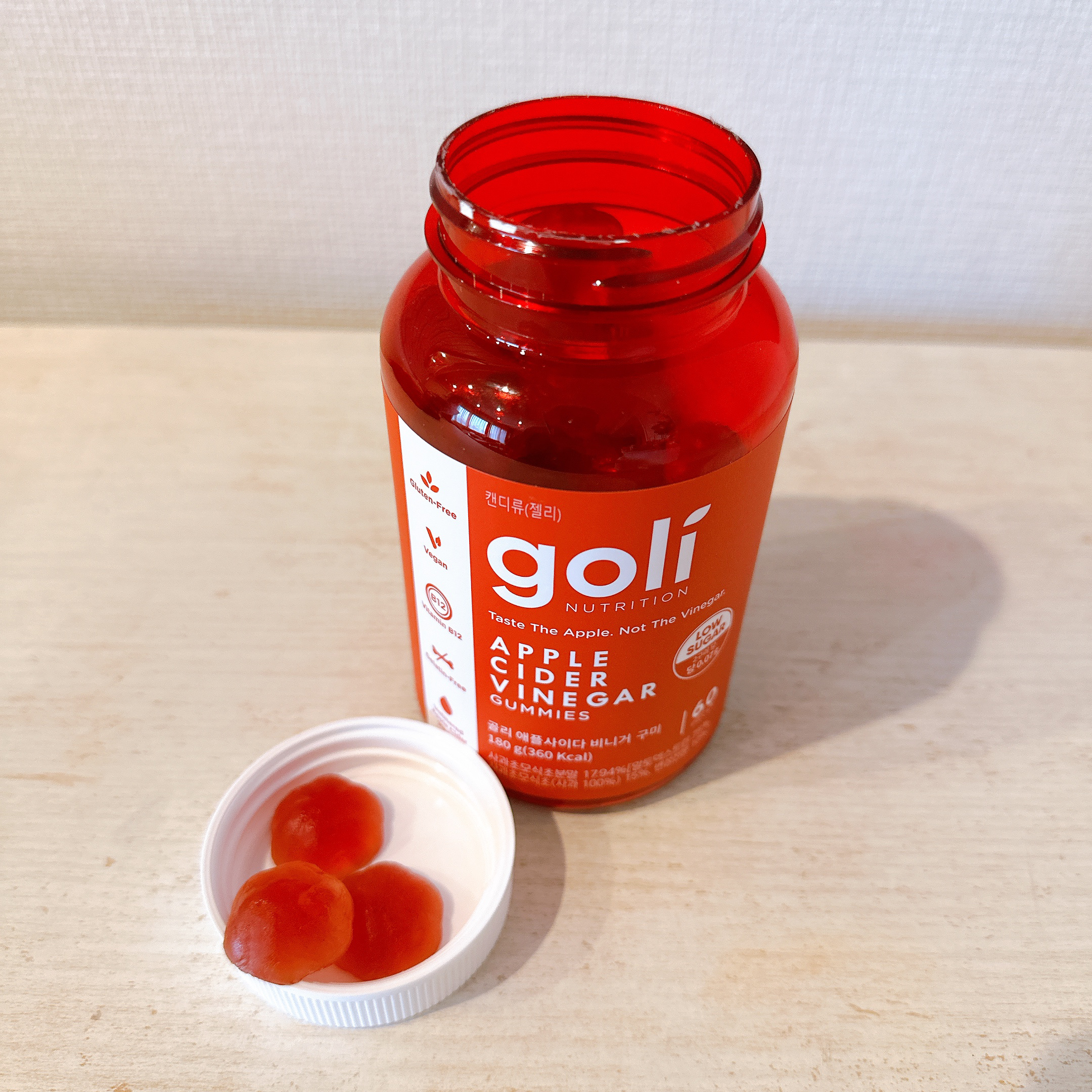 アップルサイダービネガーグミ/goli/健康サプリメントを使ったクチコミ（3枚目）