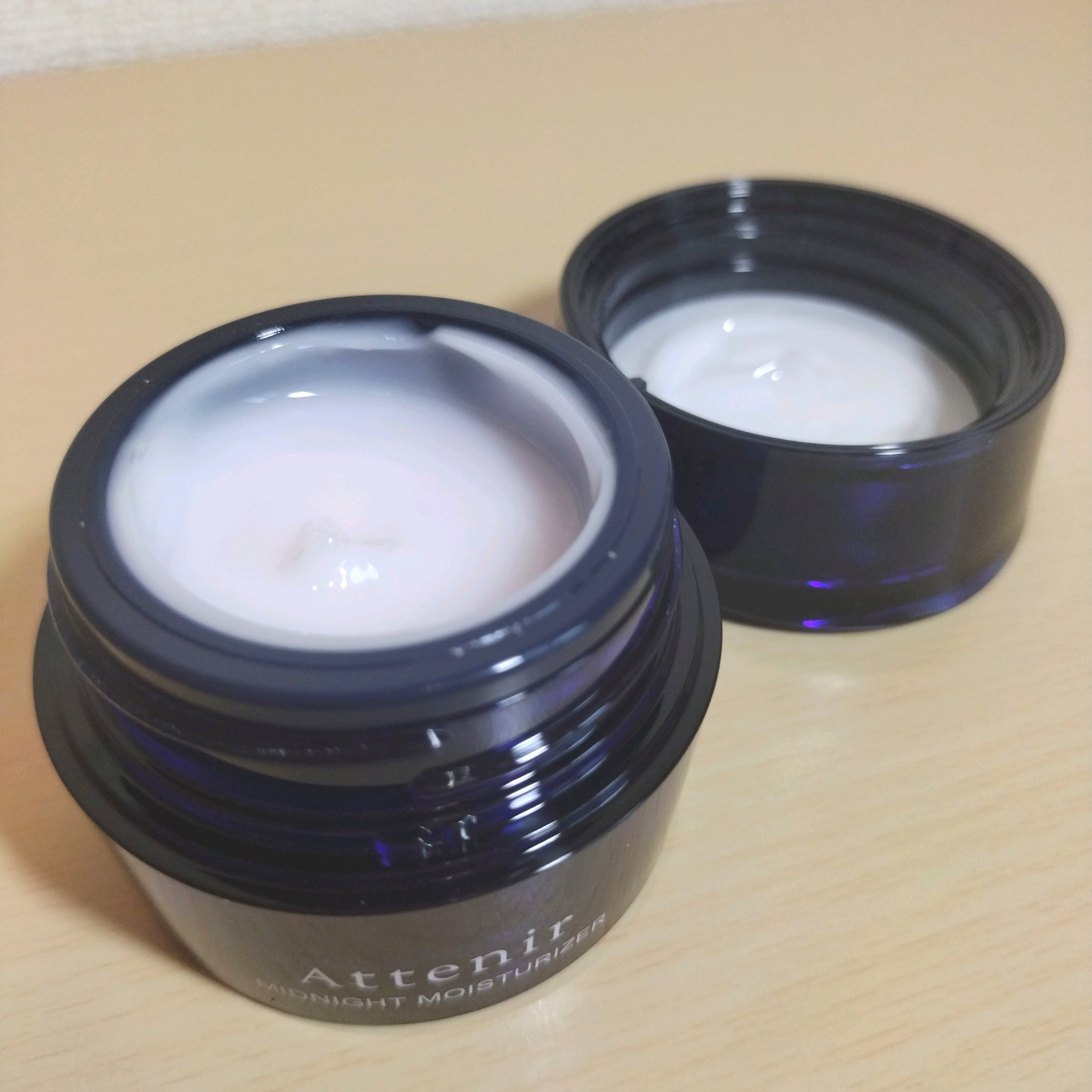 アテニア ミッドナイトモイスチャライザー/アテニア/フェイスクリームを使ったクチコミ（3枚目）