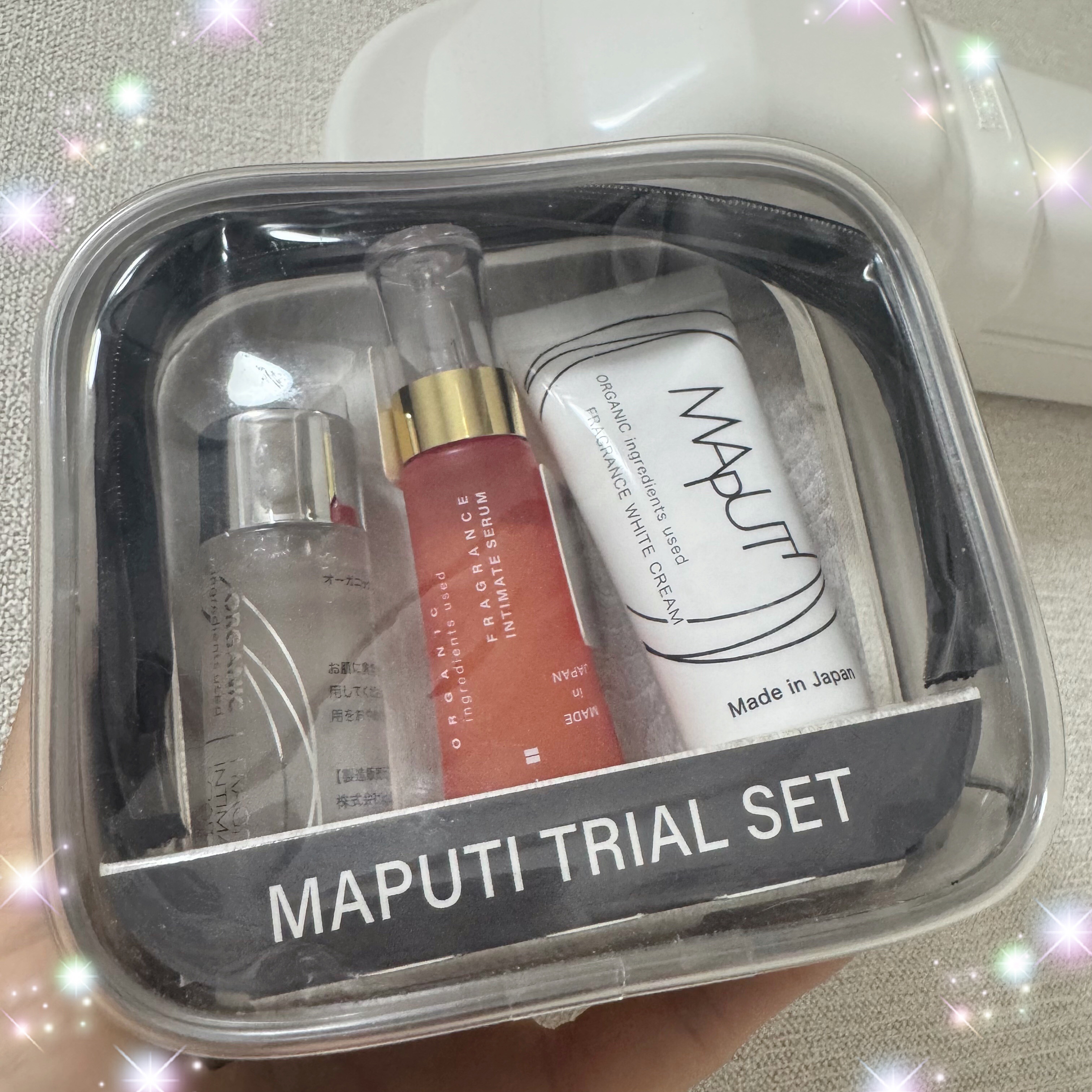 MAPUTI トライアルセット/MAPUTI/トライアルキットを使ったクチコミ（1枚目）