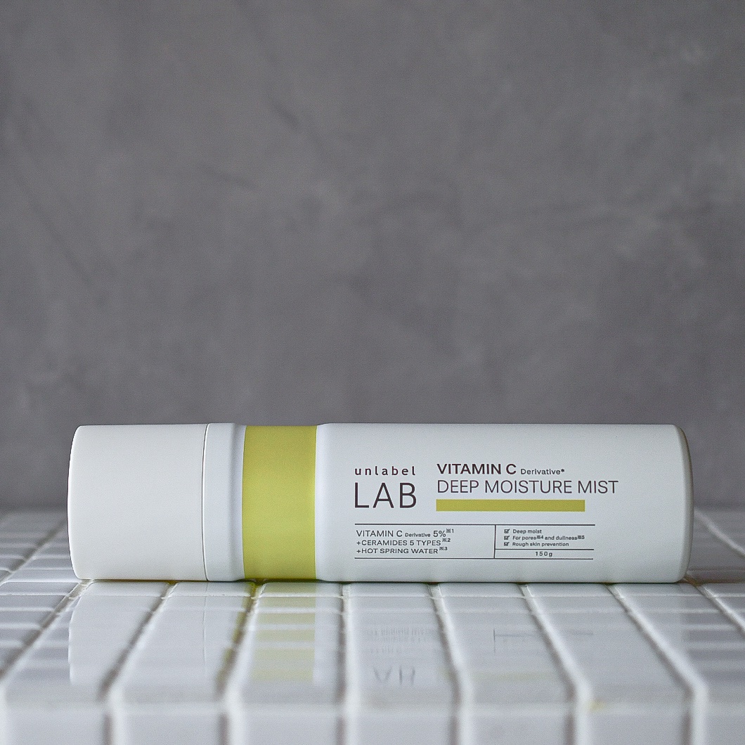 アンレーベル Ｖ　ディープモイスチャーミスト/unlabel/ミスト状化粧水を使ったクチコミ（1枚目）