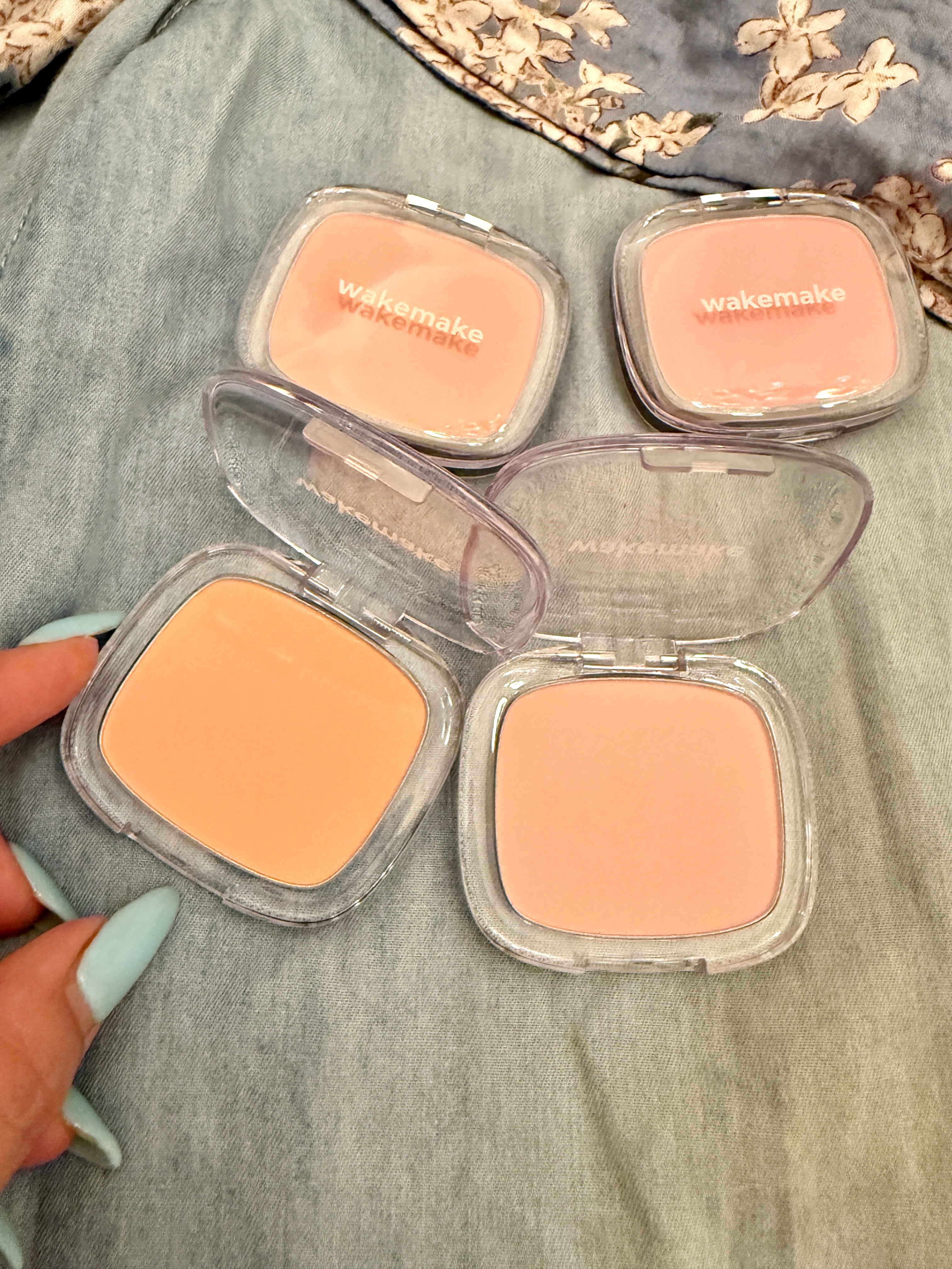 シアーブリーズブラッシャー/wakemake/パウダーチークを使ったクチコミ（1枚目）