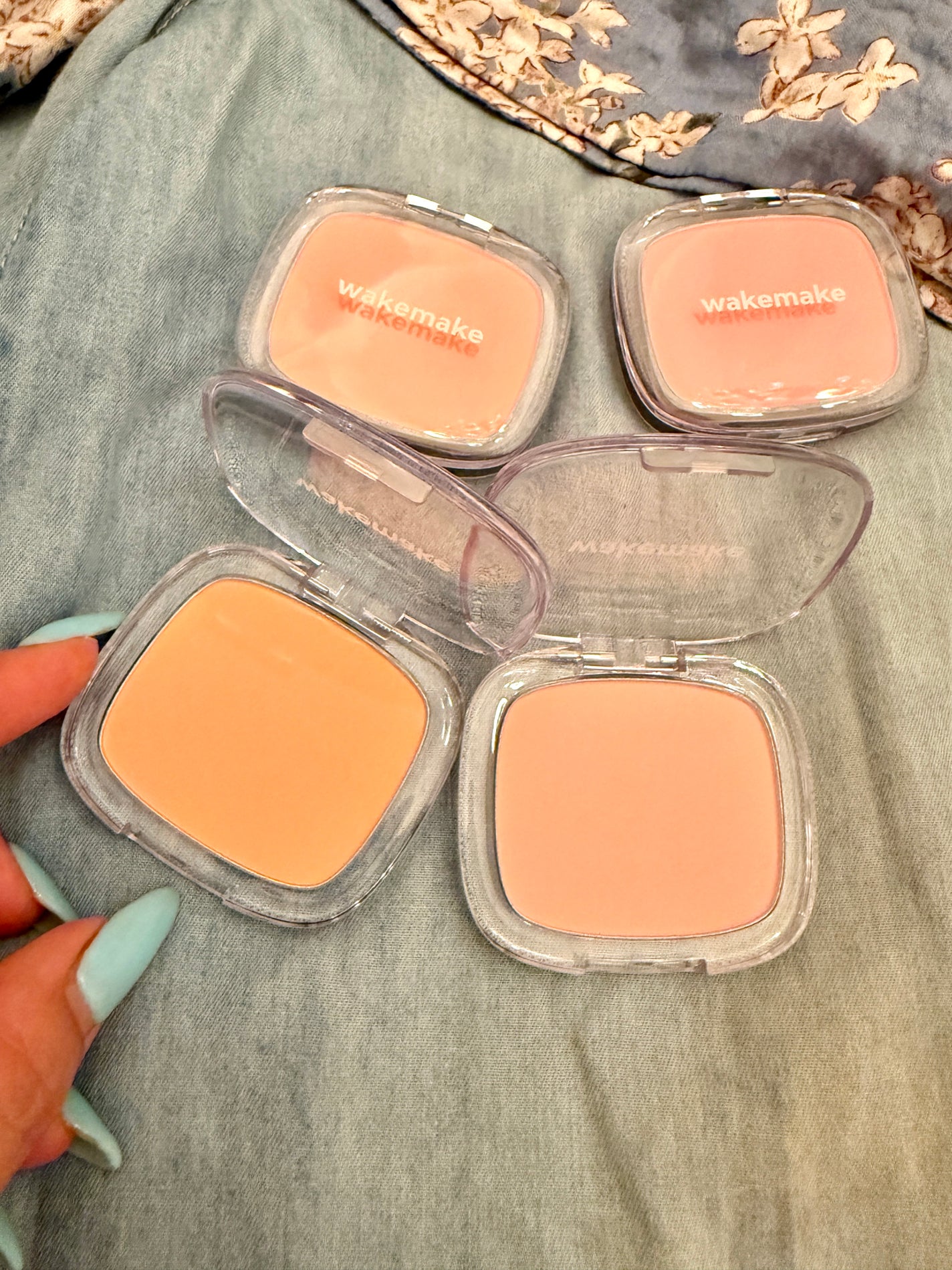 シアーブリーズブラッシャー/wakemake/パウダーチークを使ったクチコミ(1枚目)