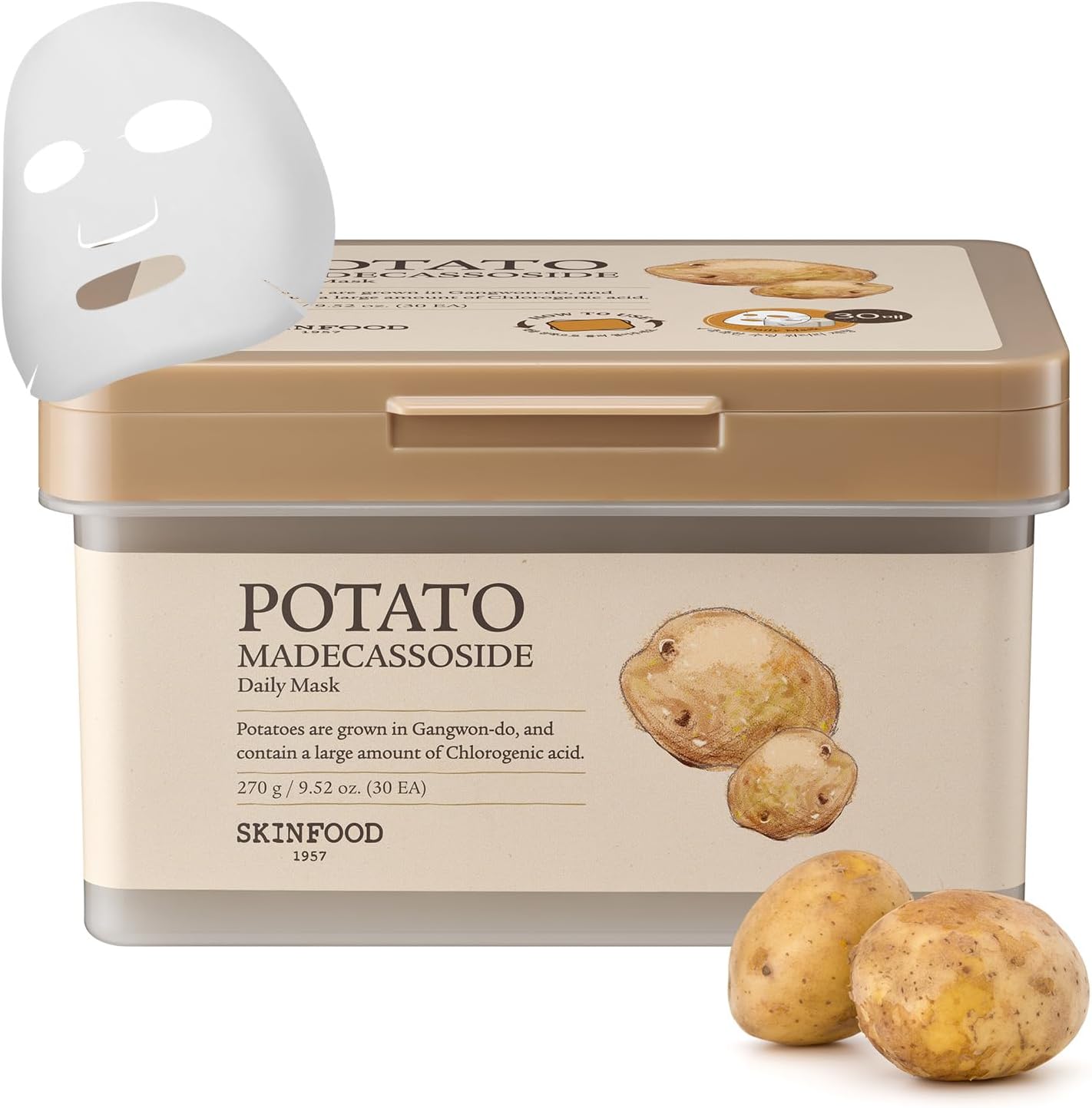 ポテトマデカソサイドデイリーマスク SKINFOOD