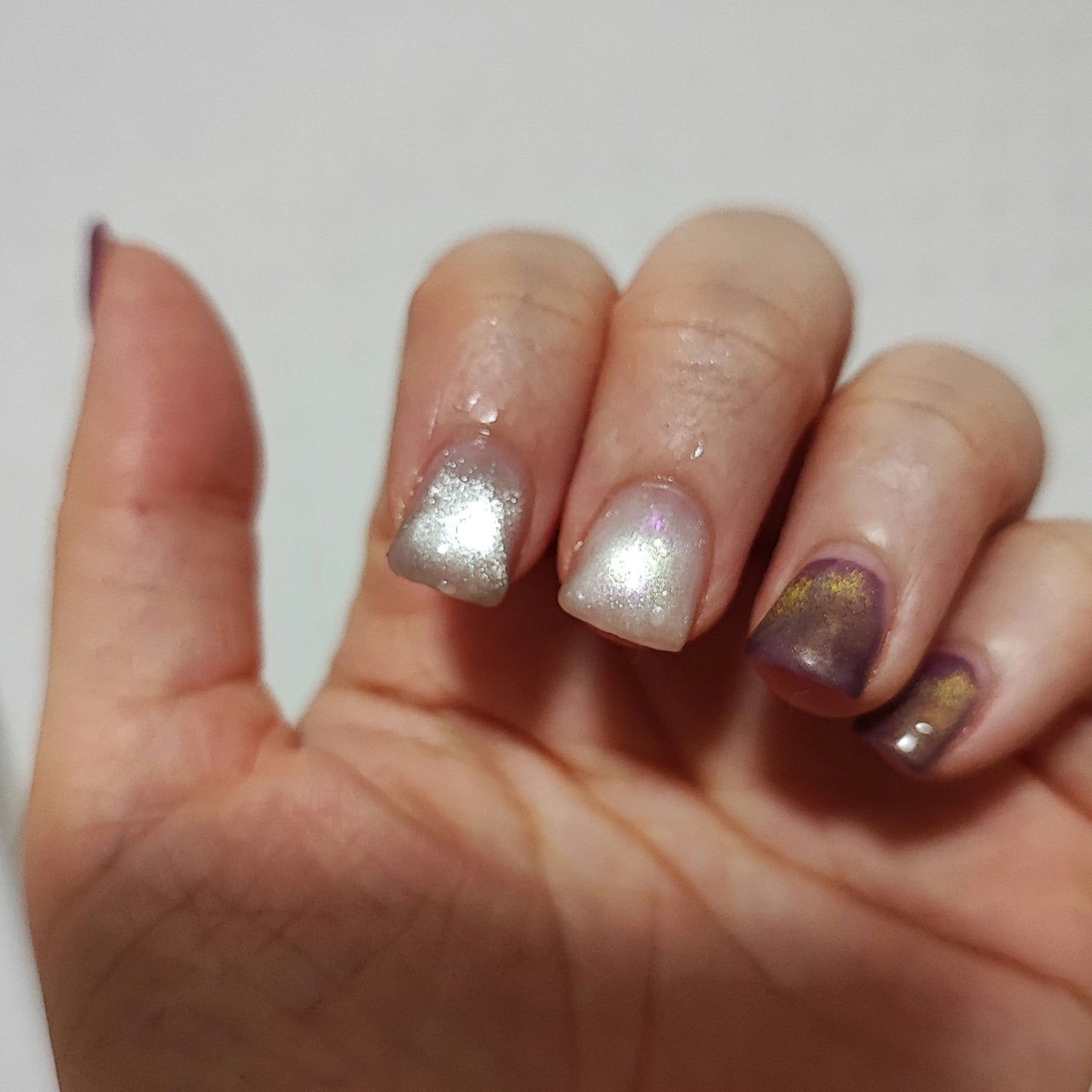 Water Color Magnet Gel/BORN PRETTY/ジェルネイルを使ったクチコミ(5枚目)