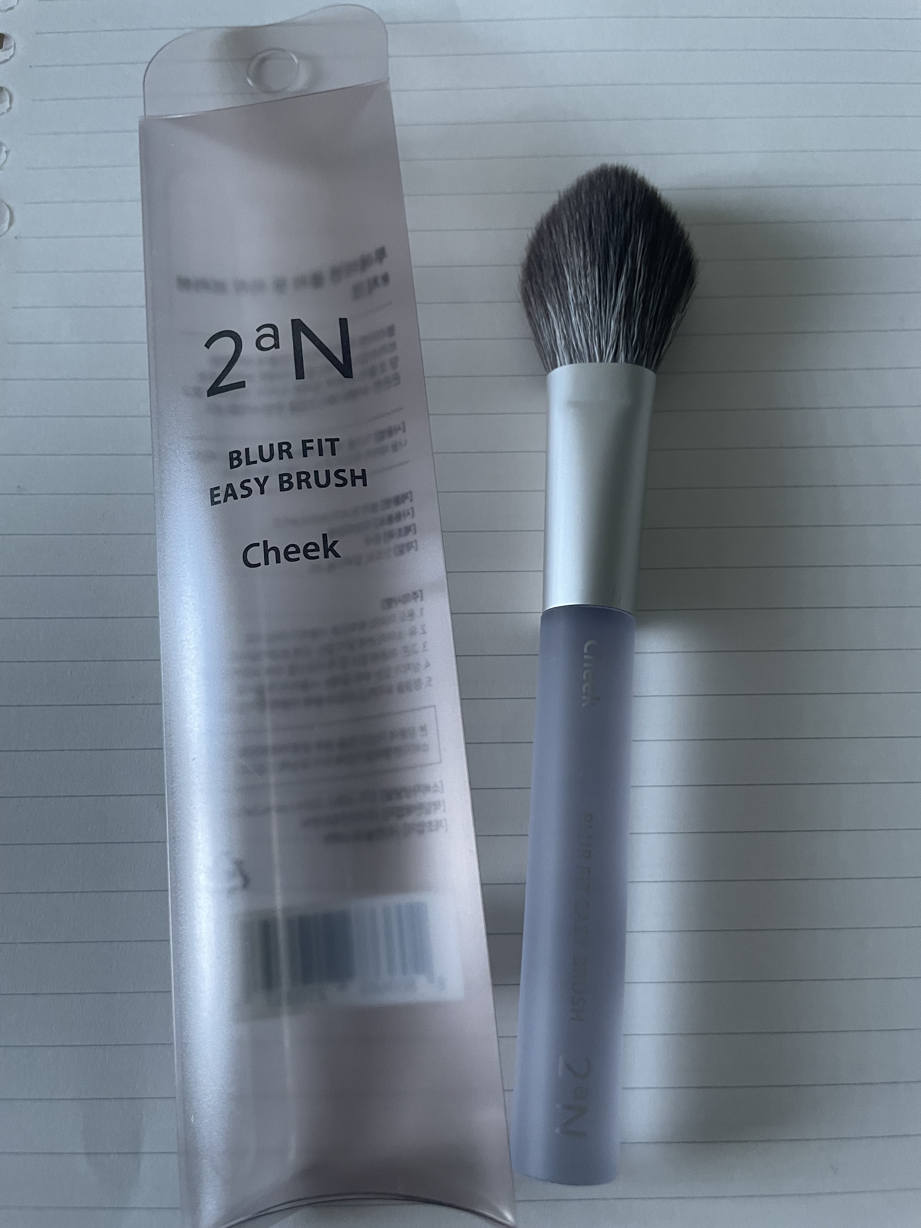 BLUR FIT EASY BRUSH/2aN/メイクブラシを使ったクチコミ（3枚目）