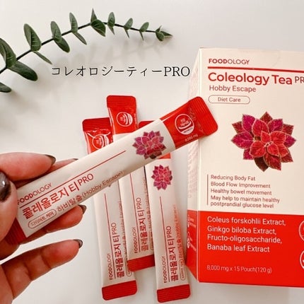 コレオロジーティー/FOODOLOGY/ドリンクを使ったクチコミ(4枚目)