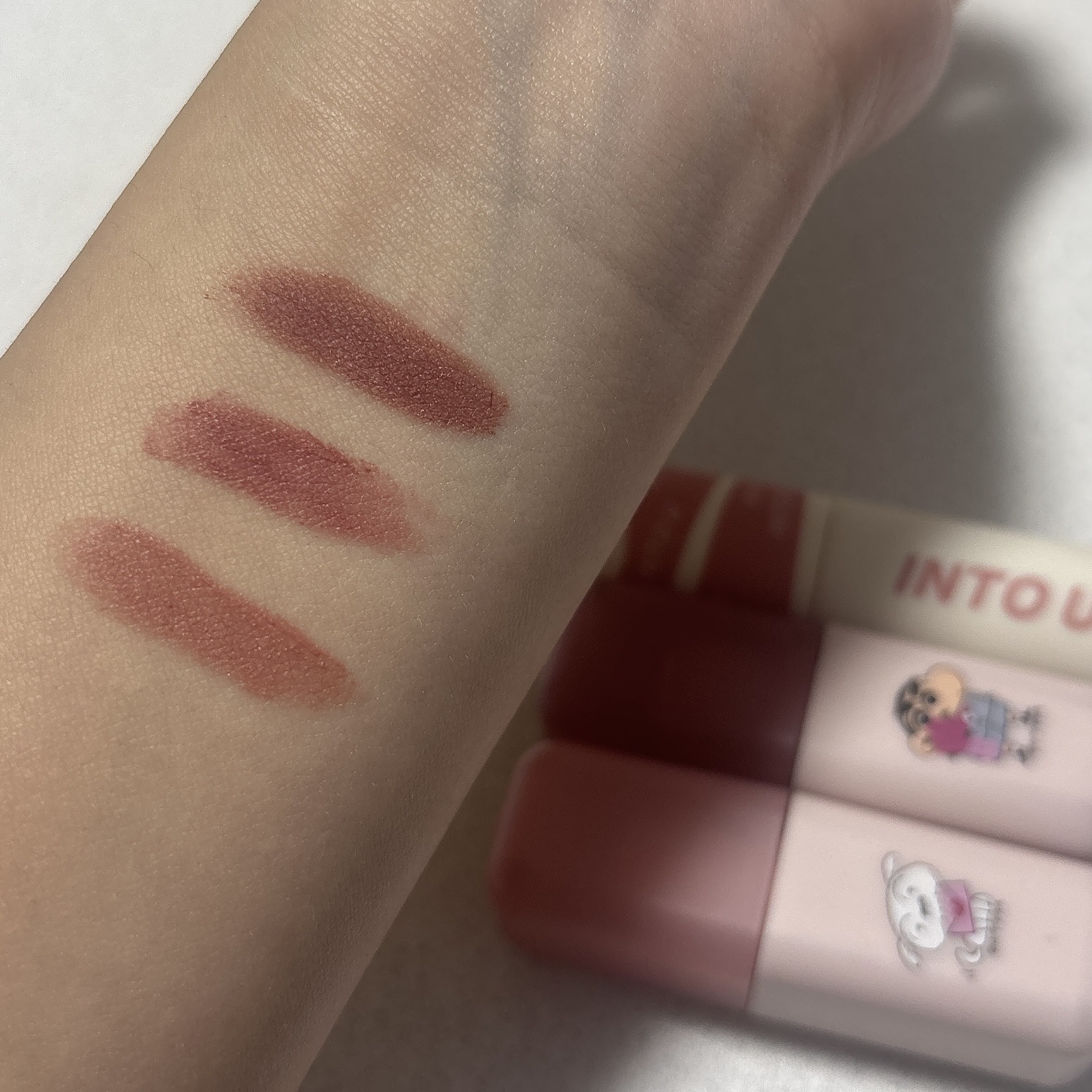 カラーグラム ヌーディーブラーティント 02 チャーミングピンク/Colorgram/リップティントを使ったクチコミ（1枚目）