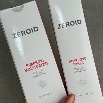 ピンプローブモイスチャーライザー/ZEROID/フェイスクリームを使ったクチコミ(4枚目)