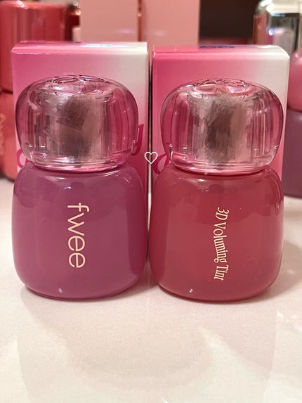 フィー 3Dボリューミングティント/fwee/リップティントを使ったクチコミ(6枚目)