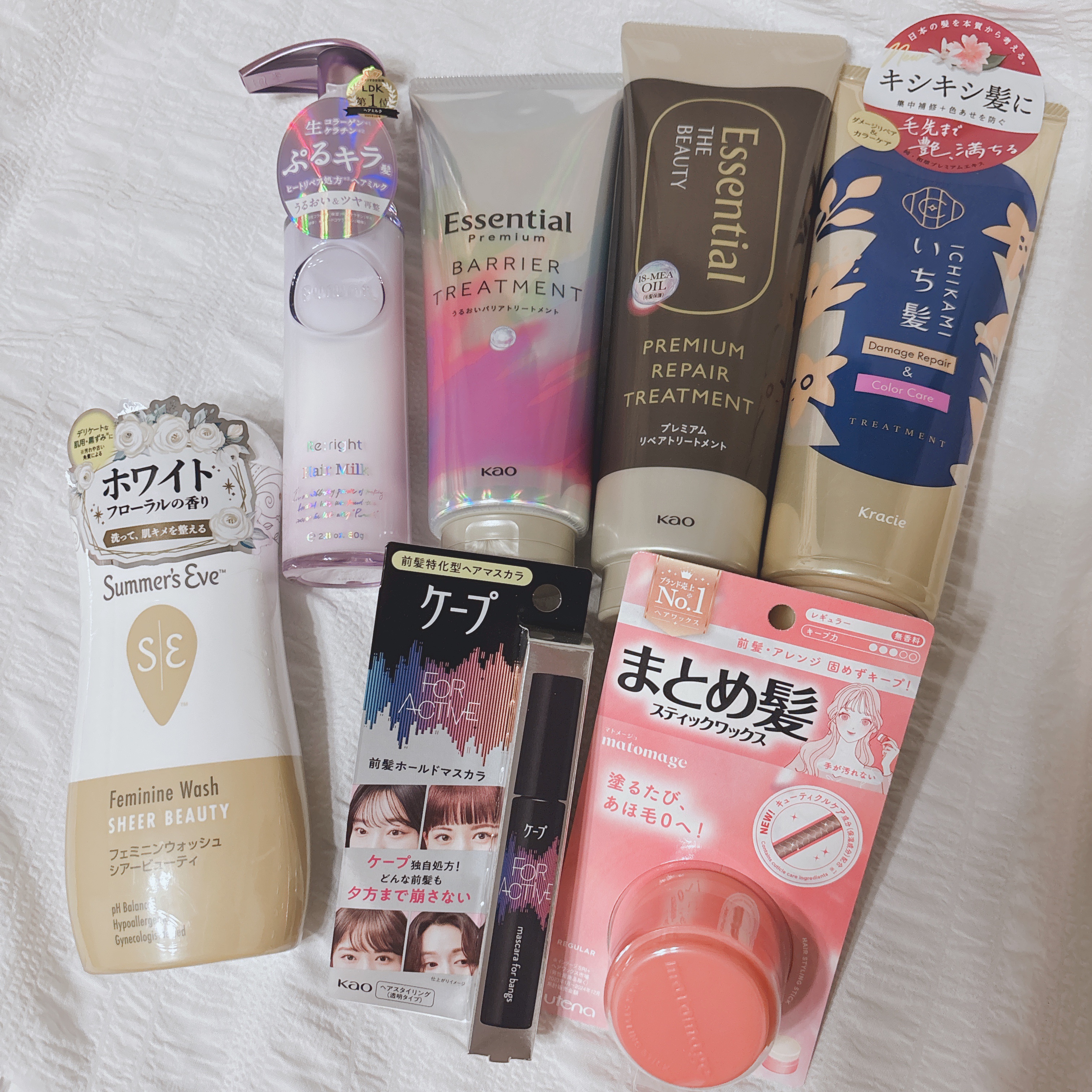 エッセンシャル プレミアム バリアトリートメント/エッセンシャル/洗い流すヘアトリートメントを使ったクチコミ（1枚目）