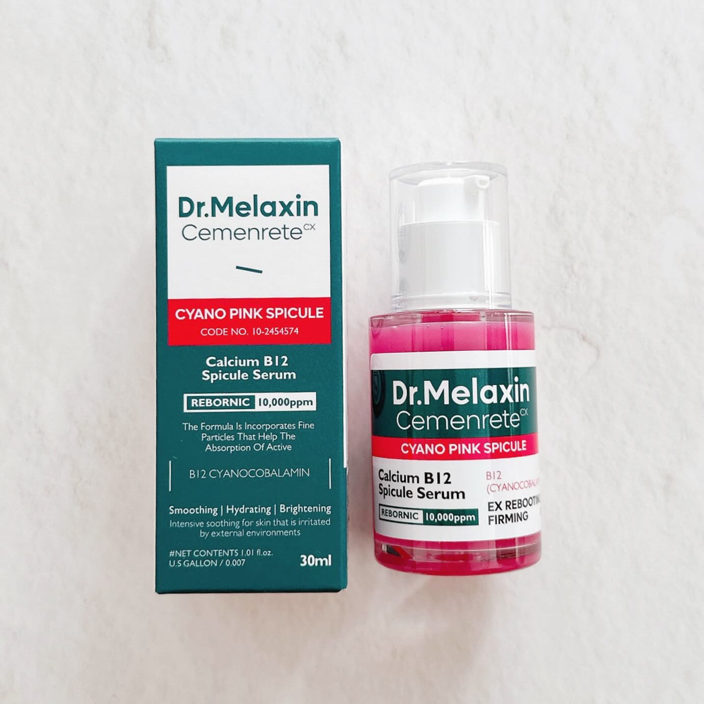 セメンリトシアノ ピンクスピキュールセラム/Dr.Melaxin/美容液を使ったクチコミ（2枚目）