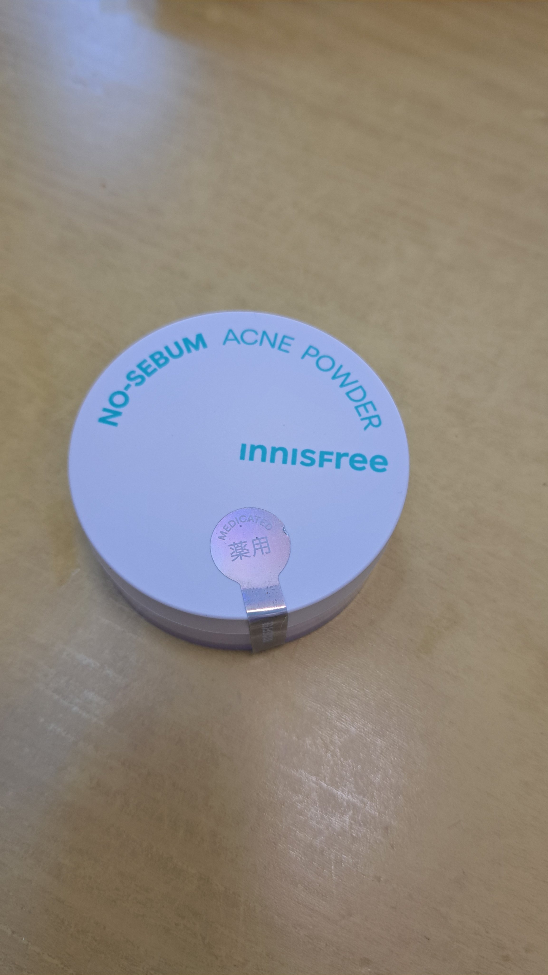 薬用 ノーセバム アクネパウダー 5g/innisfree/フェイスパウダーを使ったクチコミ（1枚目）