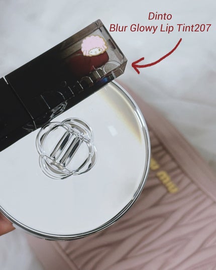 ブラーグローイクッション/Dinto/クッションファンデーションを使ったクチコミ(6枚目)