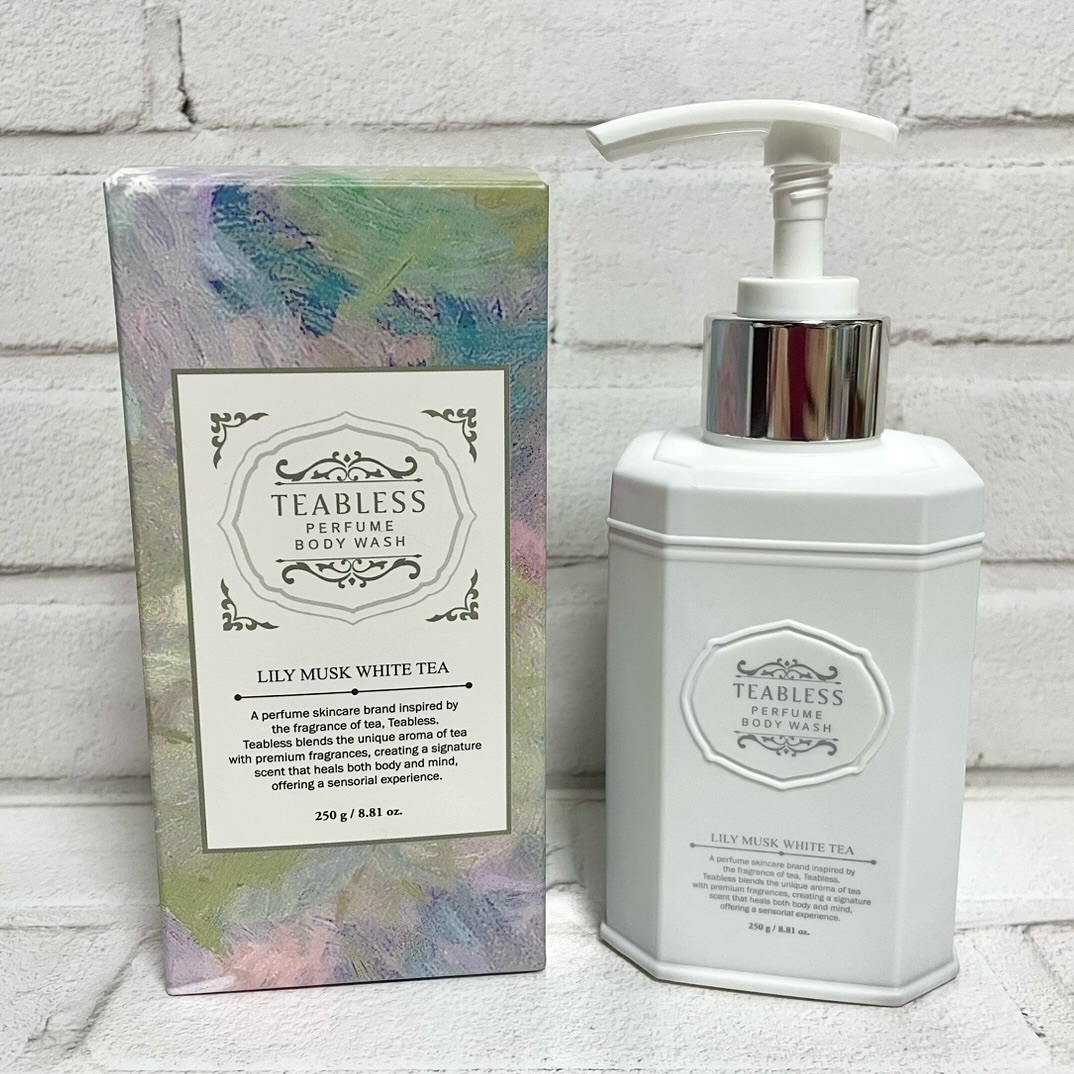 パフュームボディウォッシュ リリームスクホワイトティー/TEABLESS/ボディソープを使ったクチコミ（1枚目）
