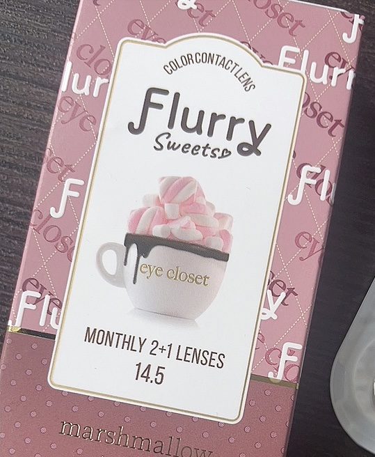 Flurry Monthly/Flurry by colors/１ヶ月（１MONTH）カラコンを使ったクチコミ（2枚目）
