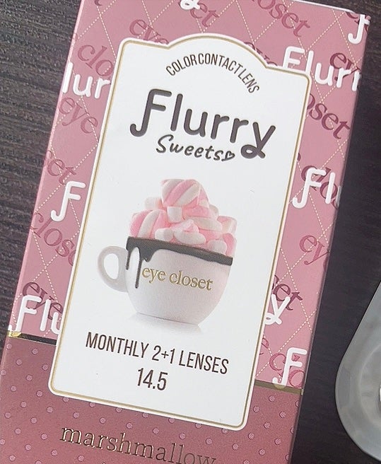 Flurry Monthly/Flurry by colors/1ヶ月(1MONTH)カラコンを使ったクチコミ(2枚目)