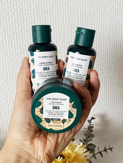 シア リッチケア リペアヘアマスク/THE BODY SHOP/ヘアマスク・ヘアパックを使ったクチコミ(5枚目)