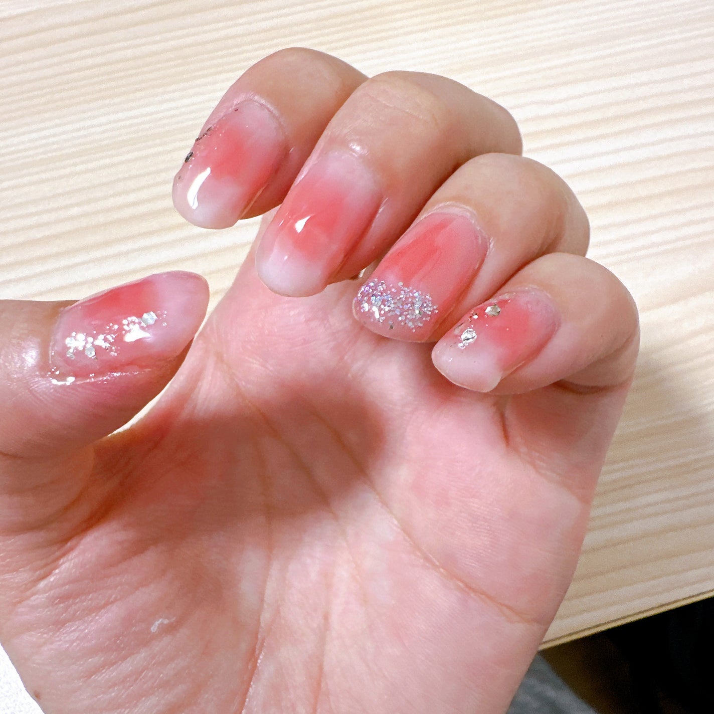 ジェルネイル(ライト対応)/セリア/ジェルネイルを使ったクチコミ(2枚目)