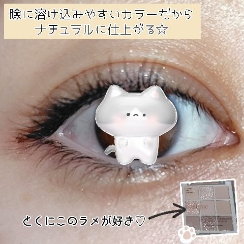 シャドウパレット/dasique/アイシャドウパレットを使ったクチコミ(2枚目)