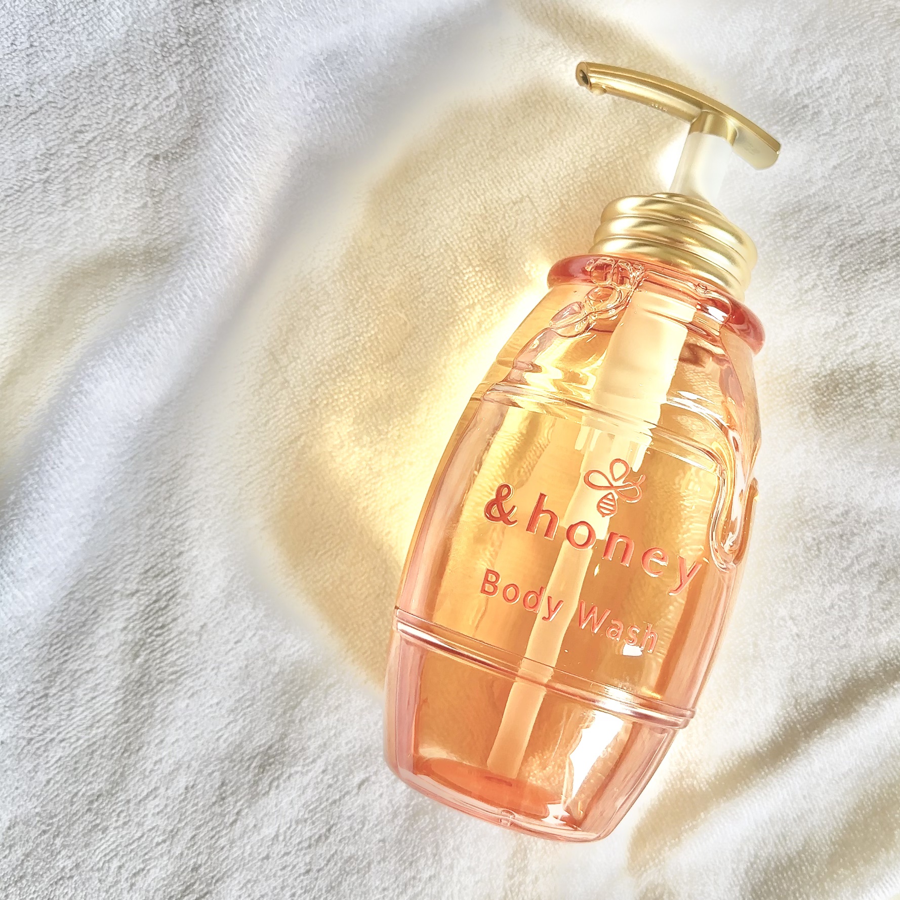 ディープモイスト ジェルボディウォッシュ 本体500ml/&honey/ボディソープを使ったクチコミ（2枚目）