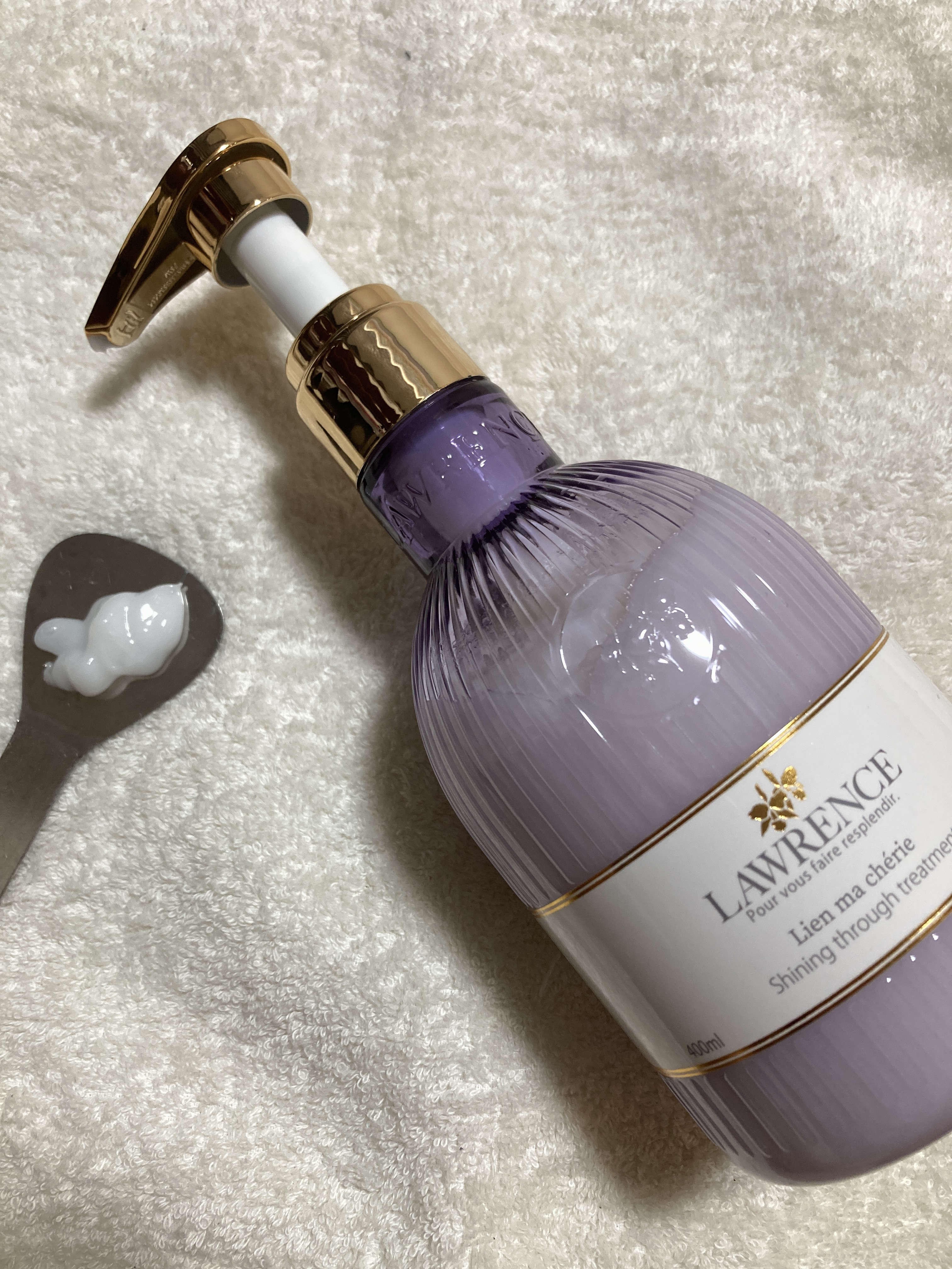 ロウレンス　シャイニングスルーシャンプー/トリートメント　リアンマシェリ（レイヤードモイストタイプ）/ロウレンス /市販シャンプーを使ったクチコミ（3枚目）