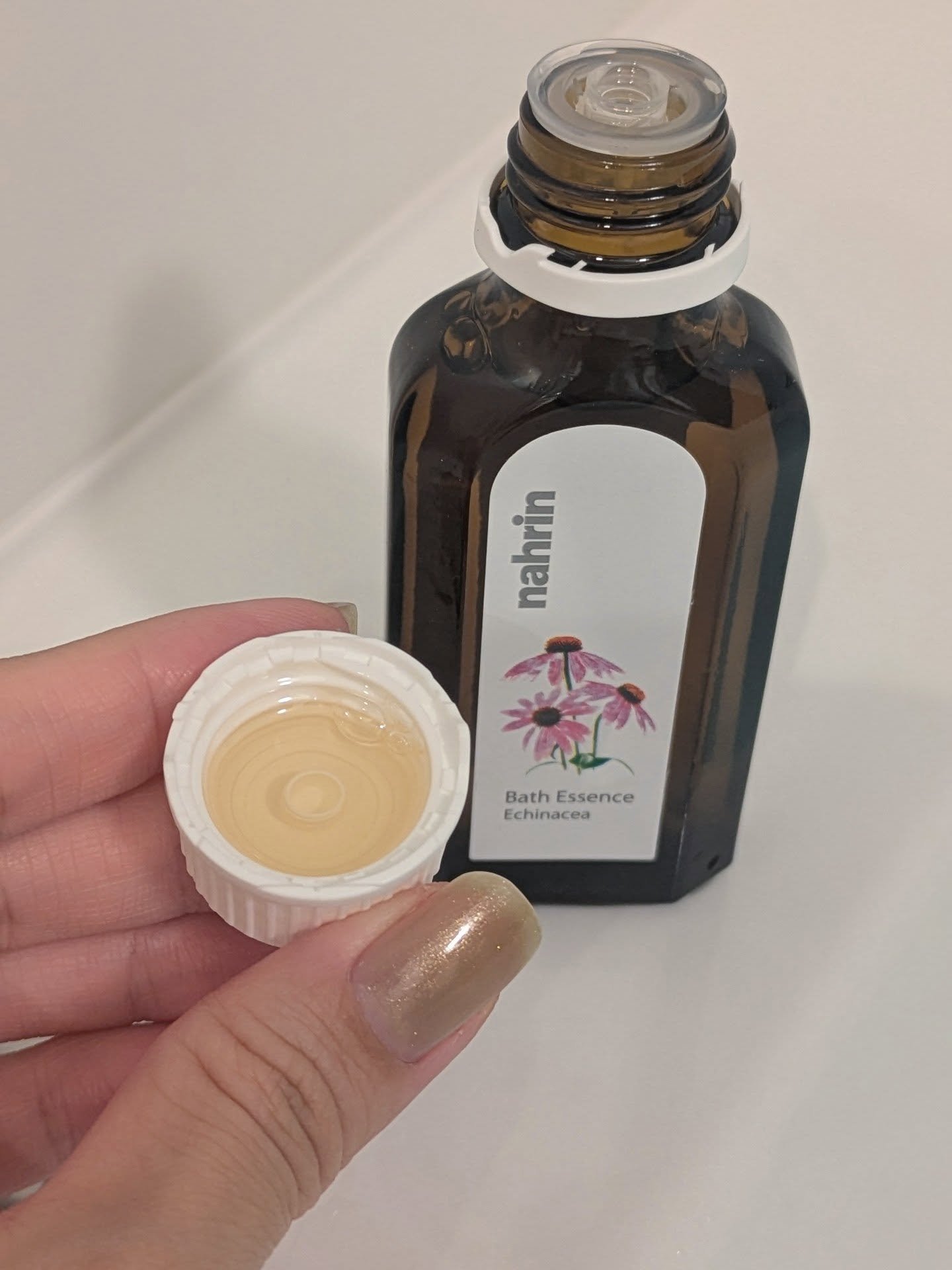 バスエッセンス エキナセア/nahrin/保湿系入浴剤を使ったクチコミ（2枚目）
