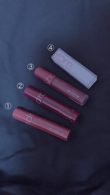 ゼロマットリップスティック/rom&nd/口紅を使ったクチコミ(2枚目)