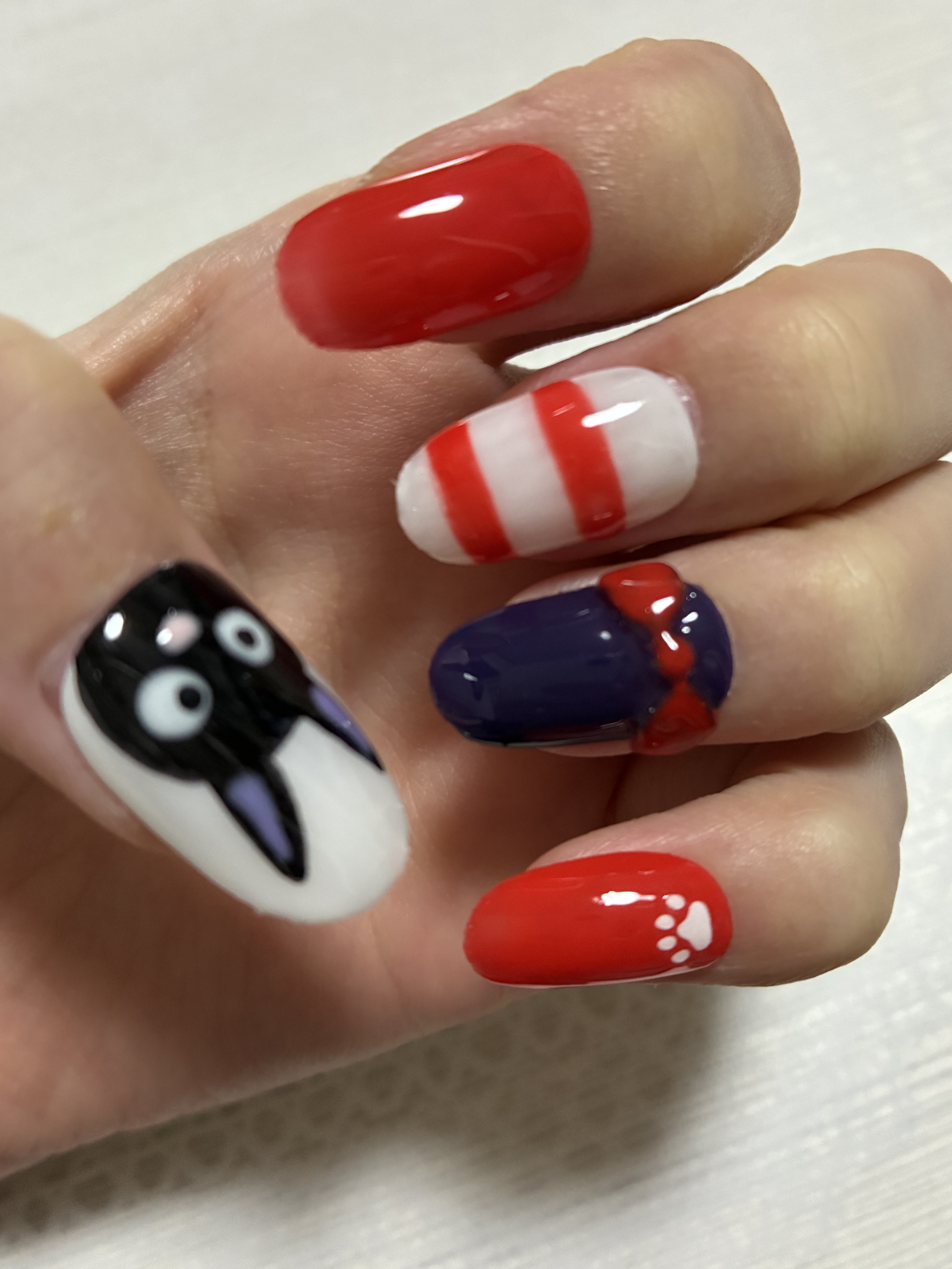 ジェルネイル（ライト対応）/セリア/ジェルネイルを使ったクチコミ（2枚目）