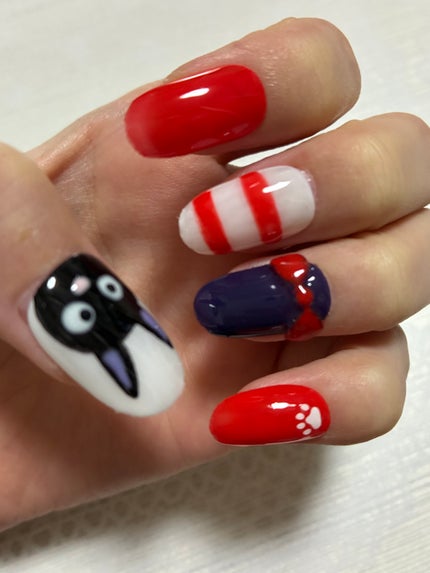 ジェルネイル(ライト対応)/セリア/ジェルネイルを使ったクチコミ(2枚目)