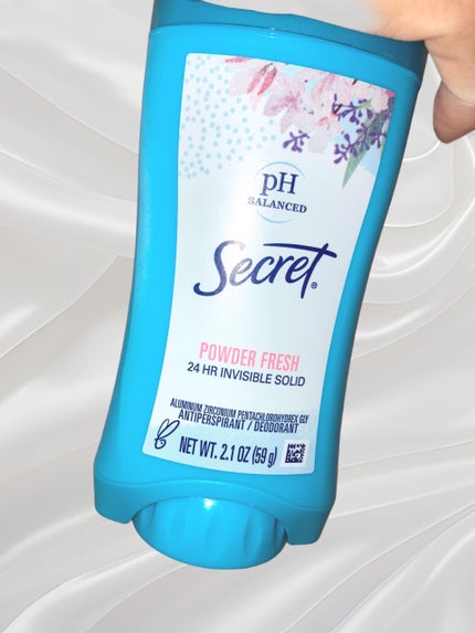 secret deodorant/secret/デオドラント・制汗剤を使ったクチコミ(1枚目)