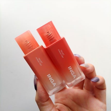 ベルベットシューティント/INGA/リップティントを使ったクチコミ(6枚目)